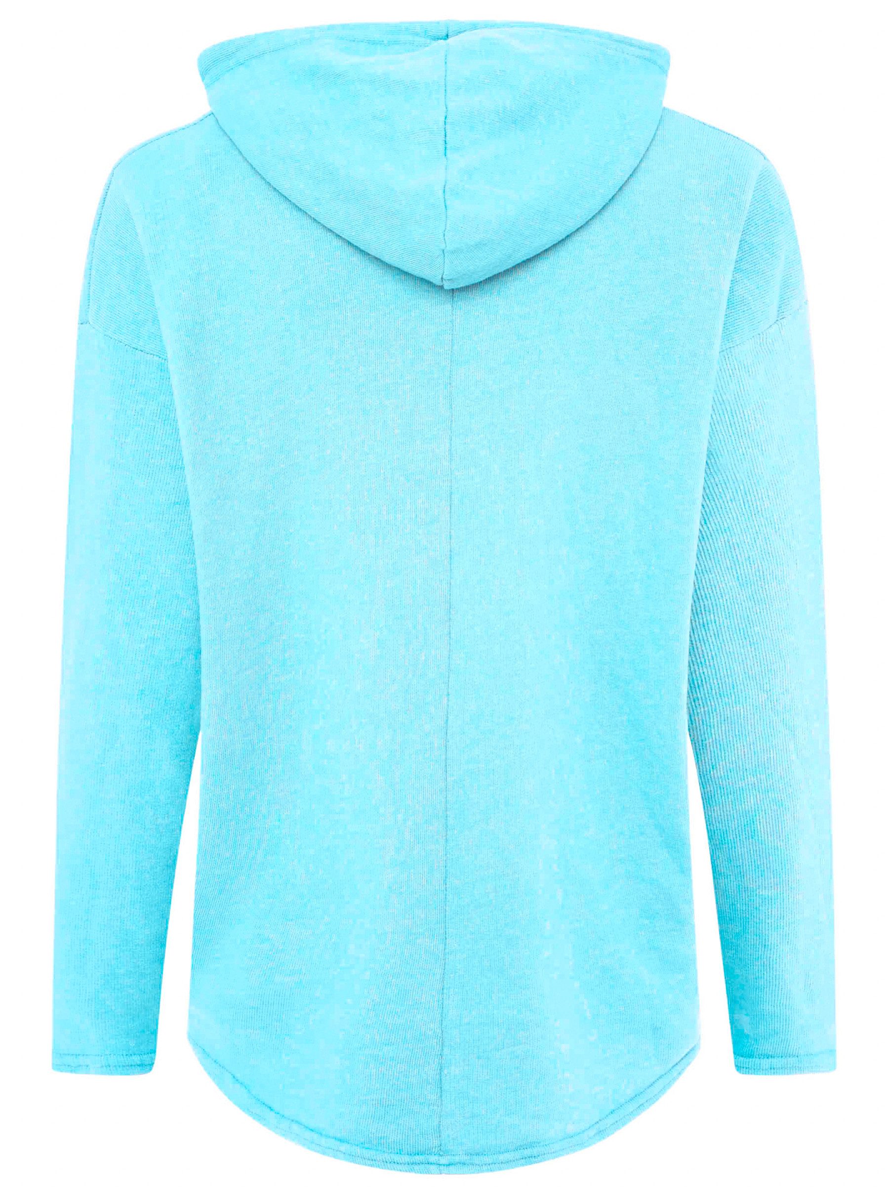 Zwillingsherz Hoodie "Moin" Kapuze, Kordelzug, Langarm, maritimer Schriftzug – Bild 4 von 5