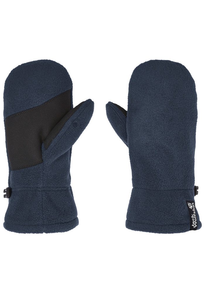 Jack Wolfskin Fäustlinge FLEECE MITTEN K Winterfäustlinge für Kinder, warm, bequem