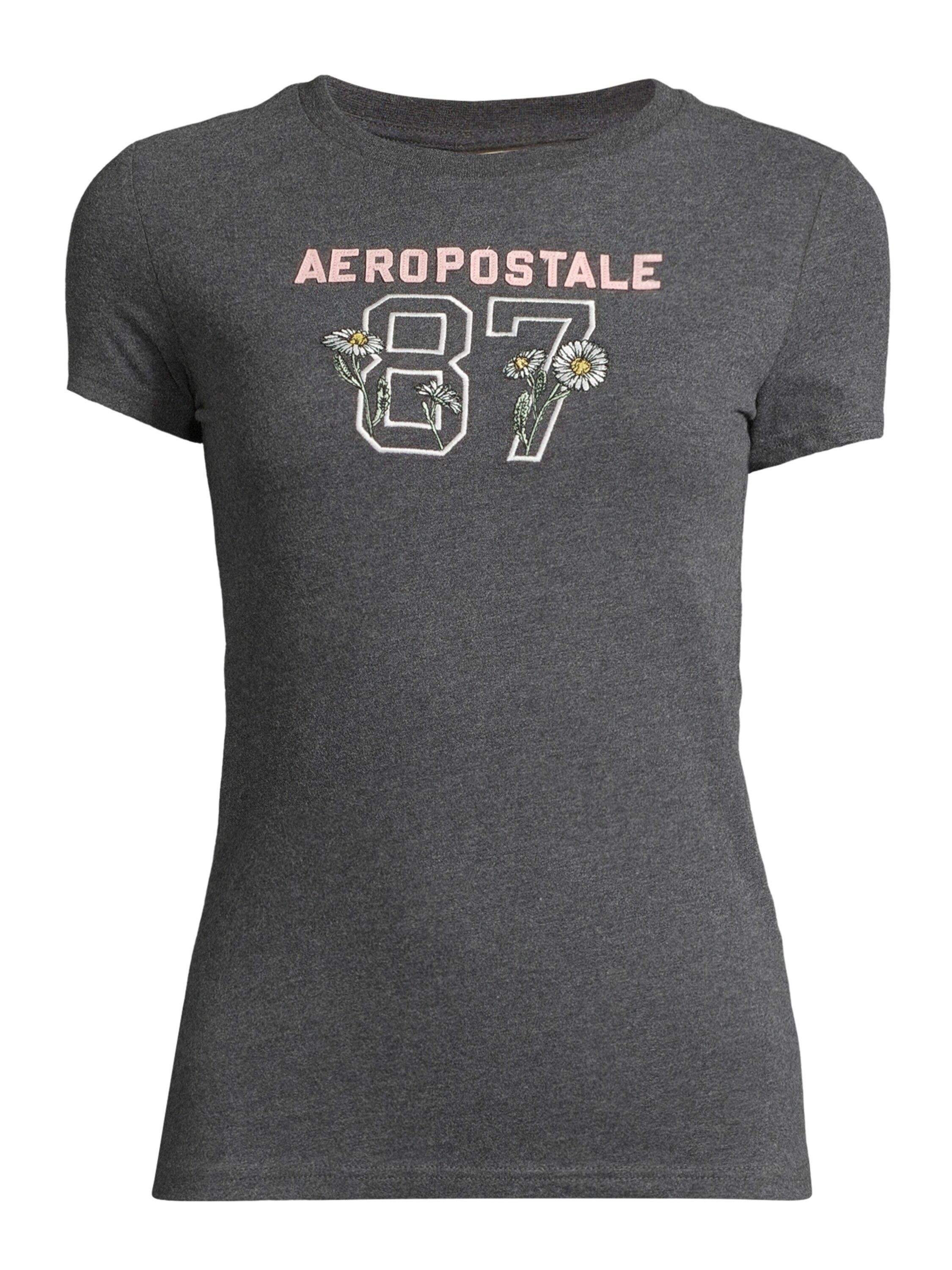 AÈROPOSTALE T-Shirt (1-tlg) Stickerei