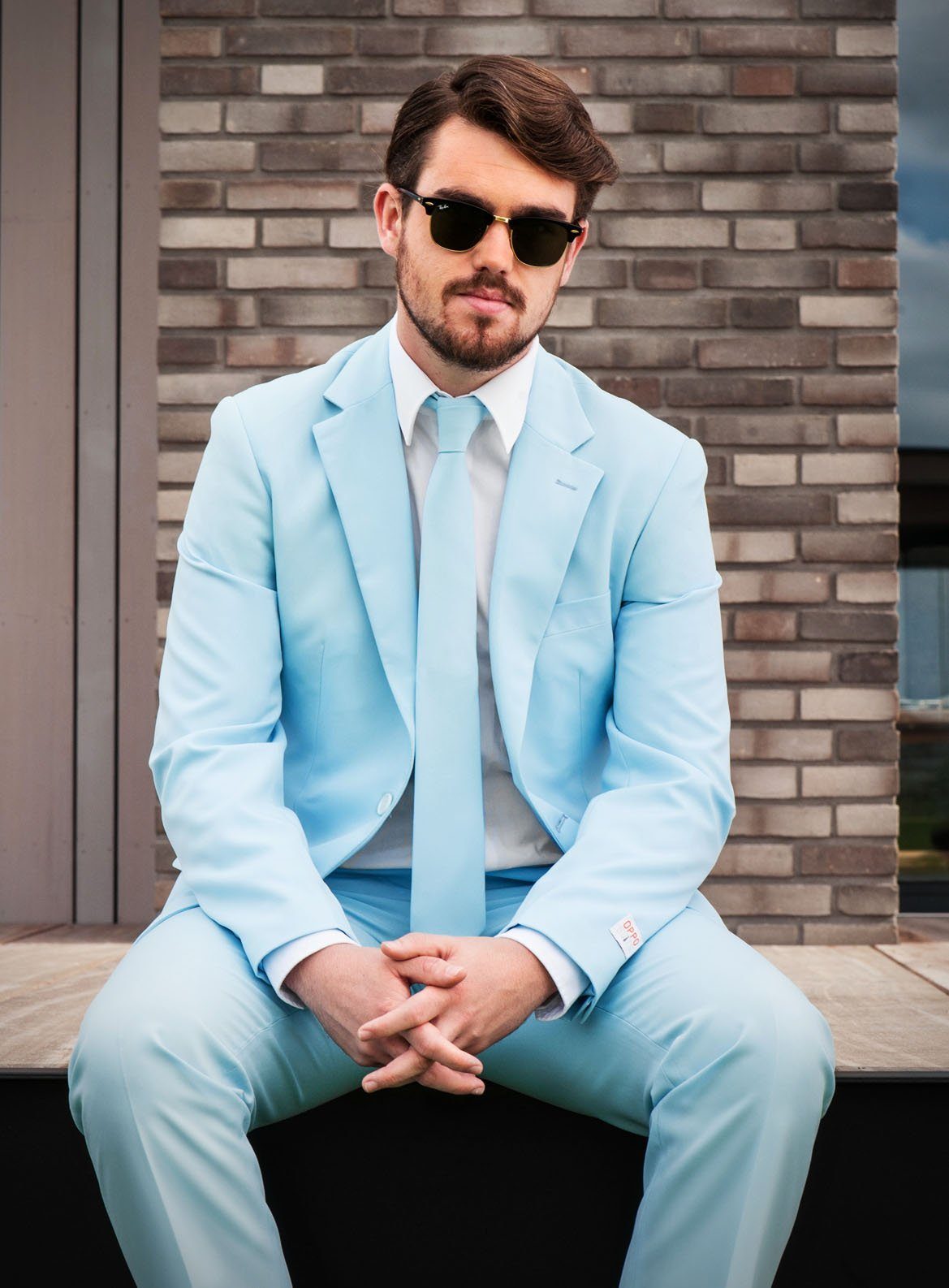 Opposuits Anzug Cool Blue 40