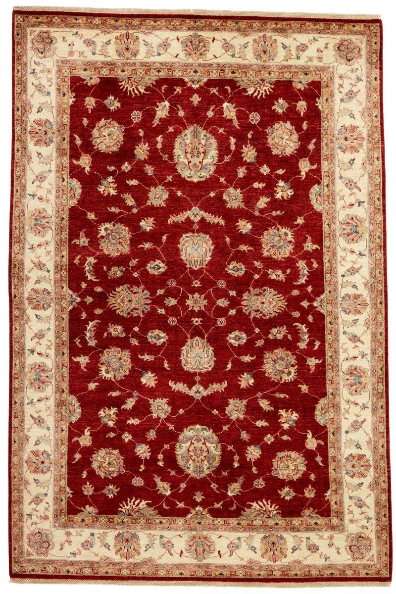 Orientteppich, Nain Höhe: Farahan Trading, rechteckig, Handgeknüpfter Ziegler mm Orientteppich 5 204x306 Arijana