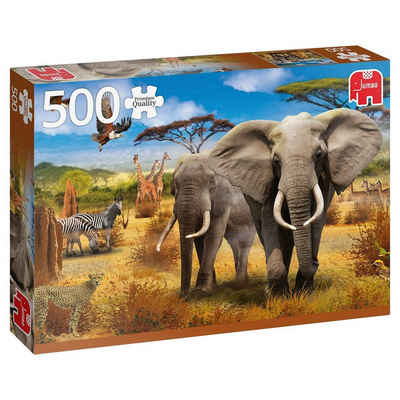Jumbo Spiele Puzzle Puzzles bis 500 Teile JUMBO-18802, Puzzleteile, Made in Europe
