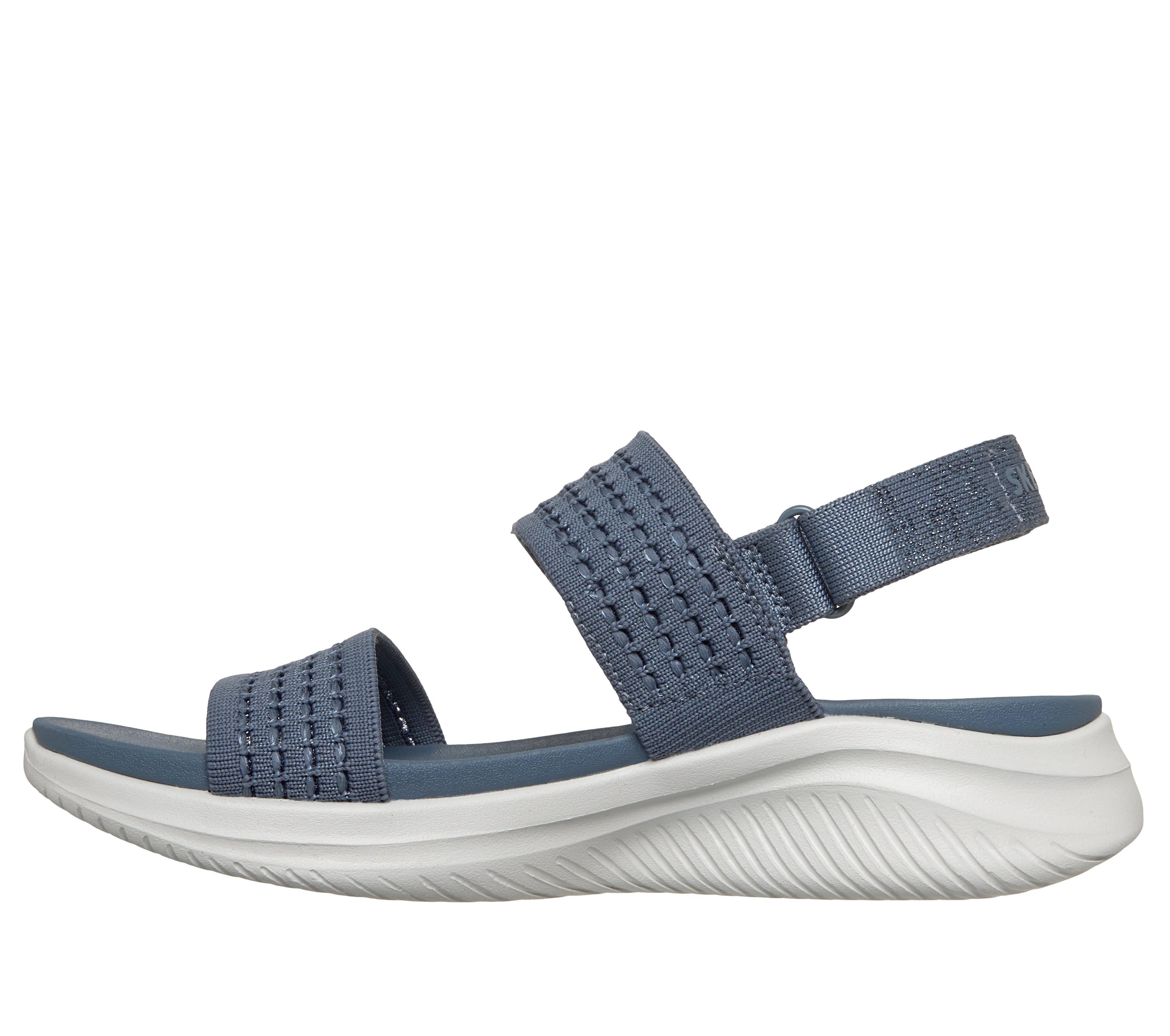 Skechers ULTRA FLEX 3.0 SANDAL Sandale Sommerschuh, Freizeitschuh mit Klettverschluss