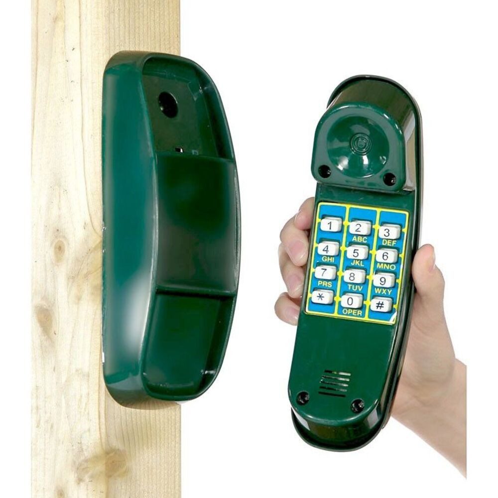 OutdoorToys Spielhaus Zubehör Spieltelefon - Grün