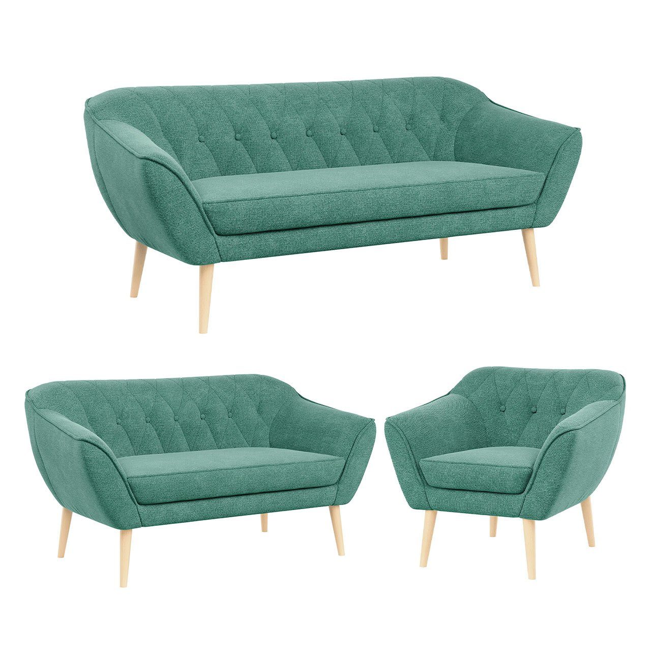 MKS MÖBEL Sofa PIRS 3 2 günstig online kaufen