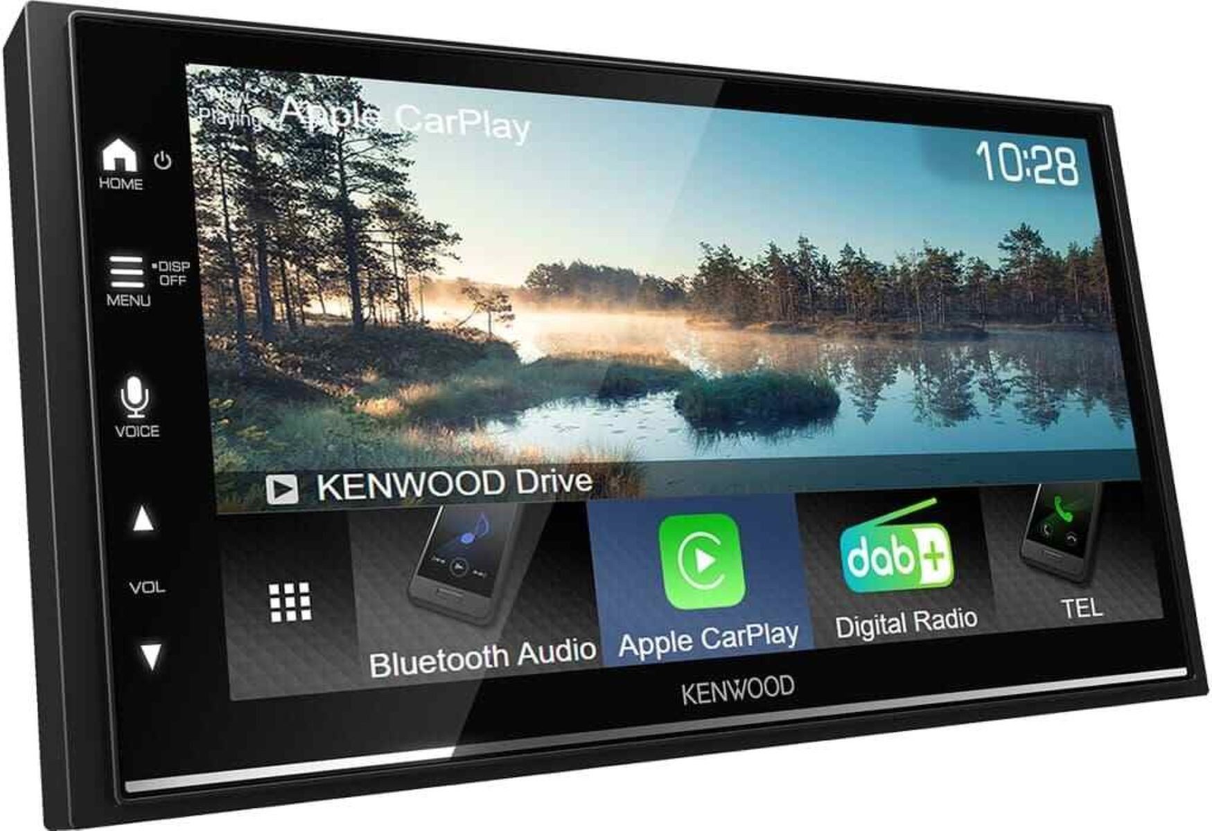 KENWOOD DMX7722DABS 2-DIN Bluetooth DAB USB VarioColor CarPlay Android Autoradio (Freisprecheinrichtung)