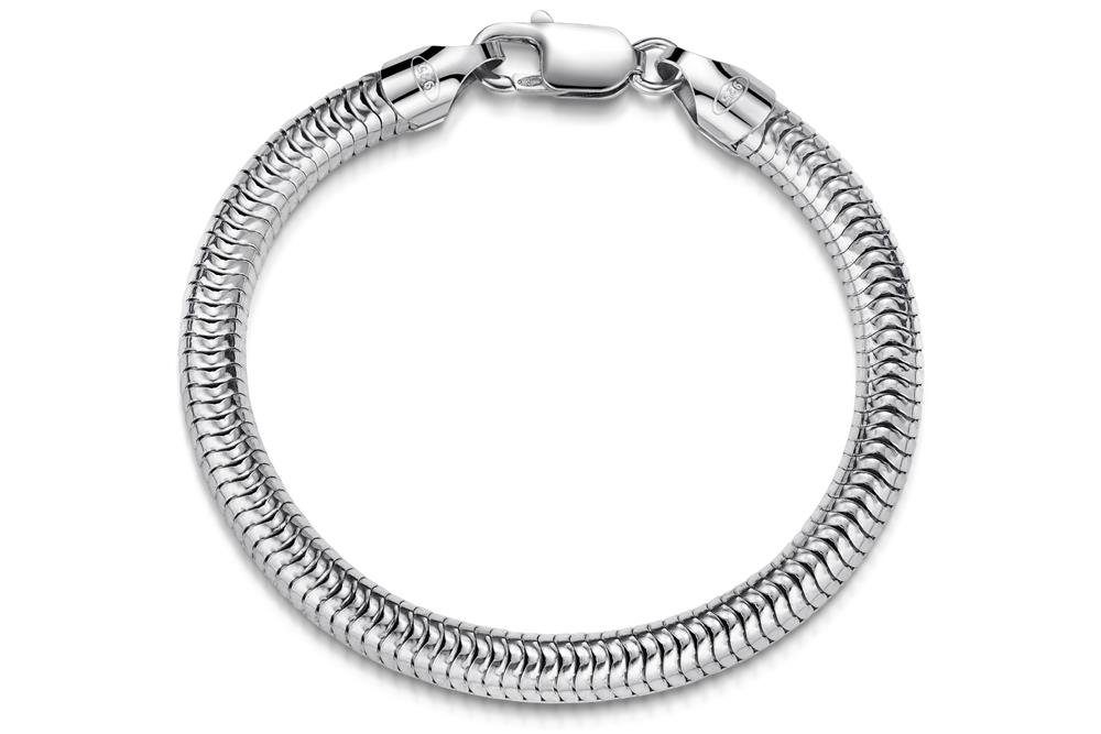 Silberkettenstore Silberarmband Schlangenkette Armband 6mm - 925 Silber, Lä günstig online kaufen