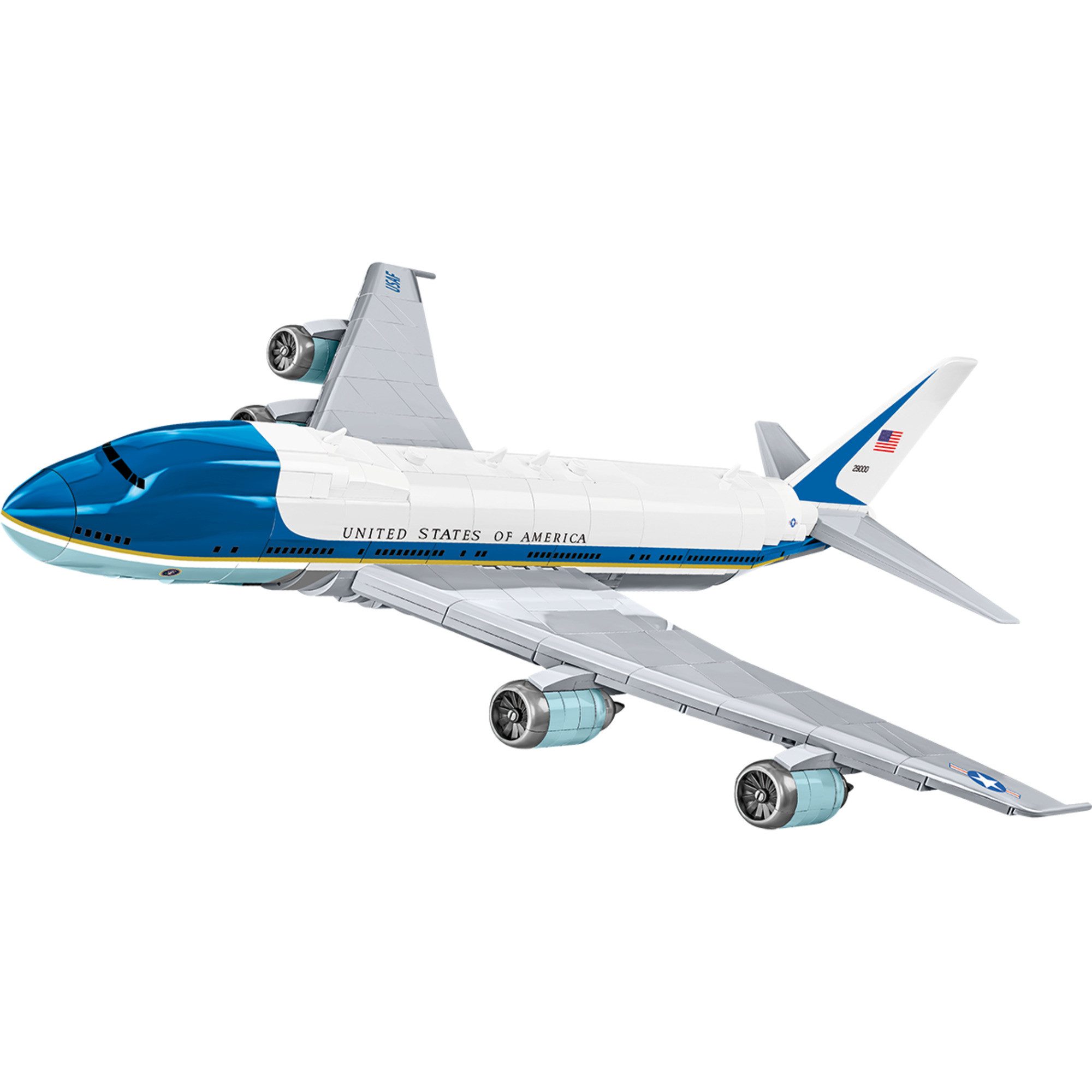 COBI Konstruktionsspielsteine Boeing 747 Air Force One