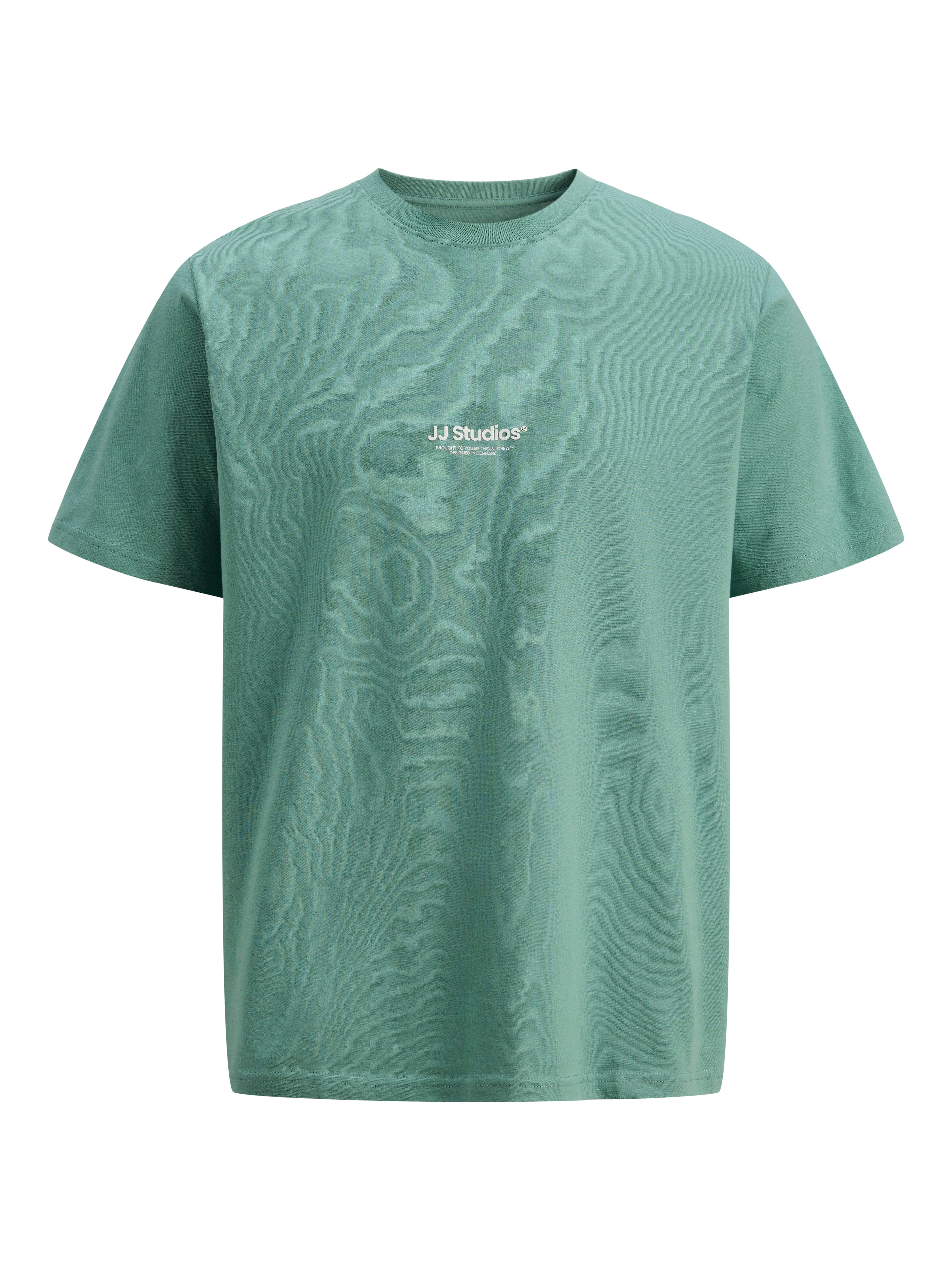 Jack & Jones T-Shirt JJESOHO TEE SS CREW NECK NOOS Baumwolle, relaxed fit – Bild 5 von 5
