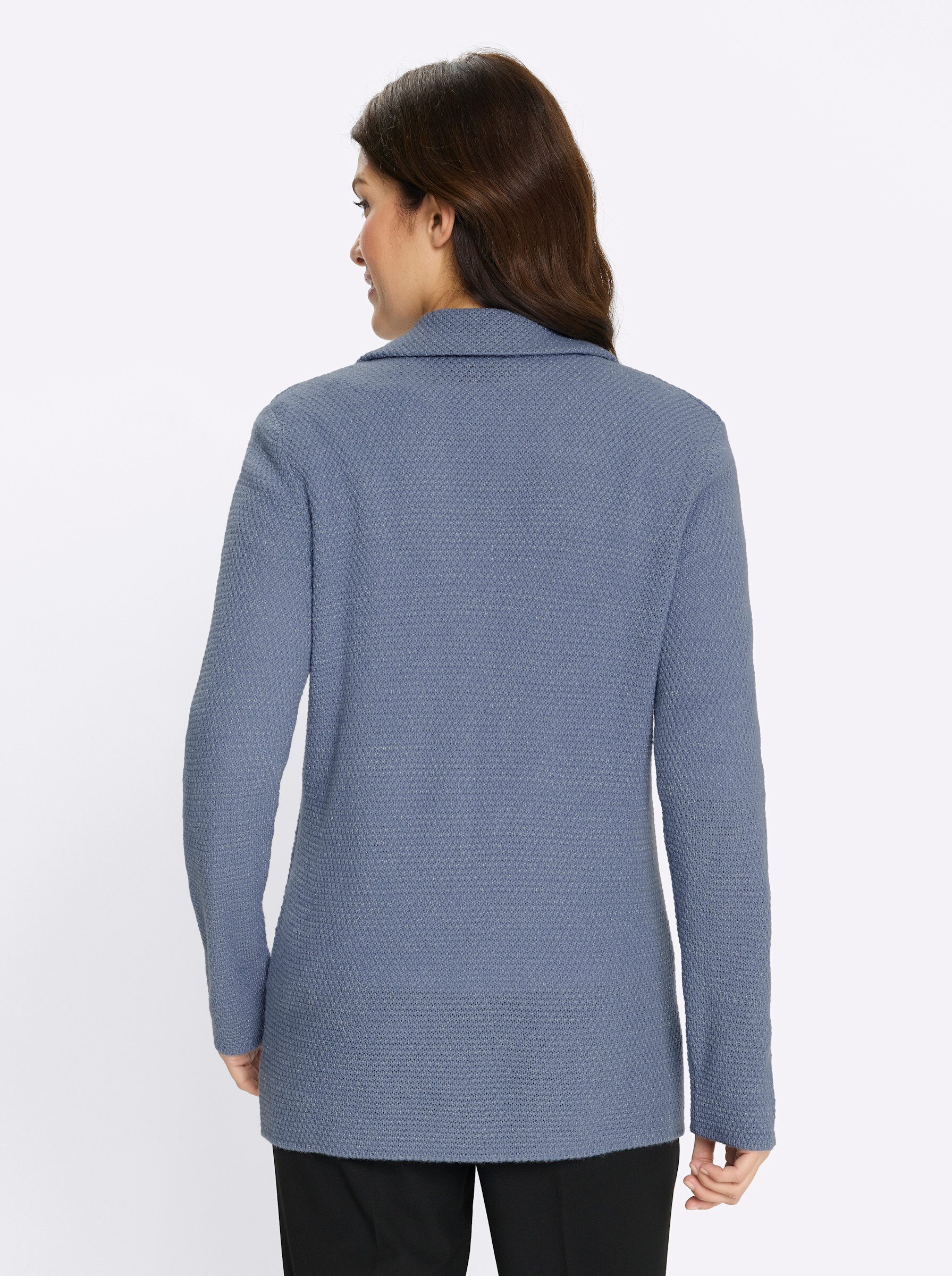 Sieh an! T-Shirt Strickjacke günstig online kaufen