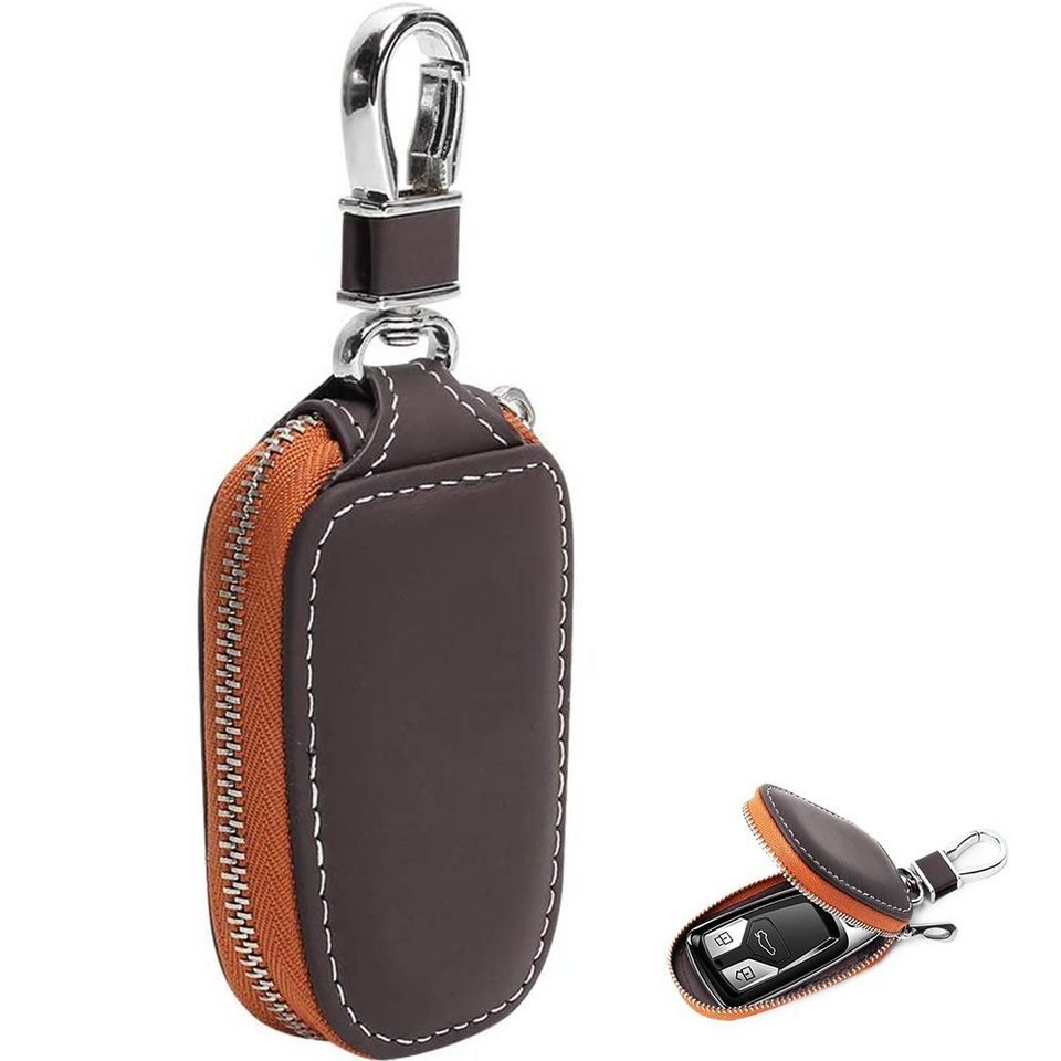 Lubgitsr Schlüsseltasche Autoschlüssel Abdeckung,Auto Schlüsselanhänger Tasche  Schutz (1-tlg)