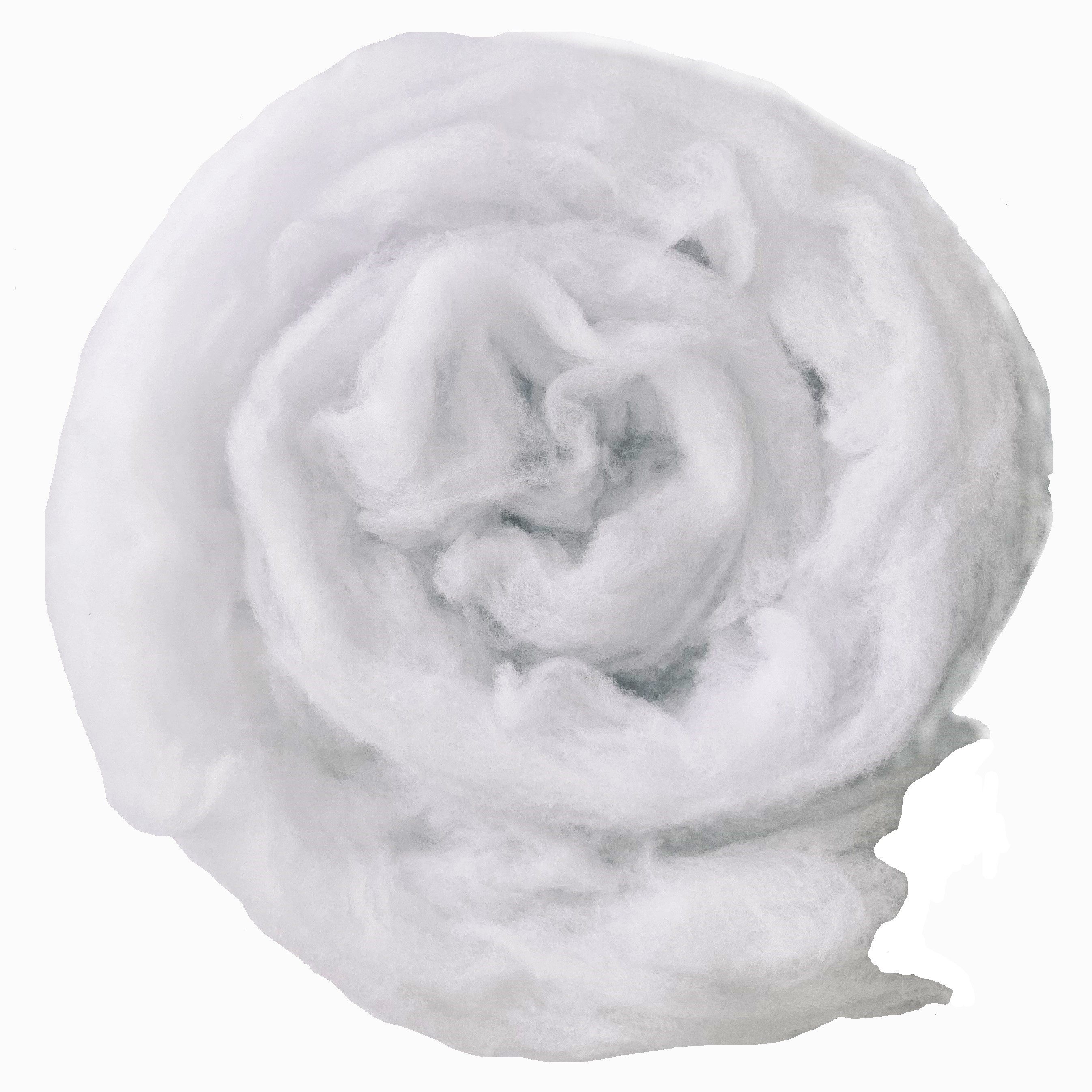 Erwin Hennecken GmbH Bastelfilz SCHNEEWATTE, Dekoschnee, Kunstschnee, Schnee GEROLLT 100g