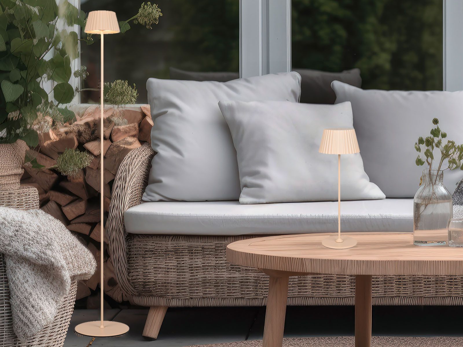Reality Leuchten LED Außen-Stehlampe, Dimmfunktion, LED günstig online kaufen