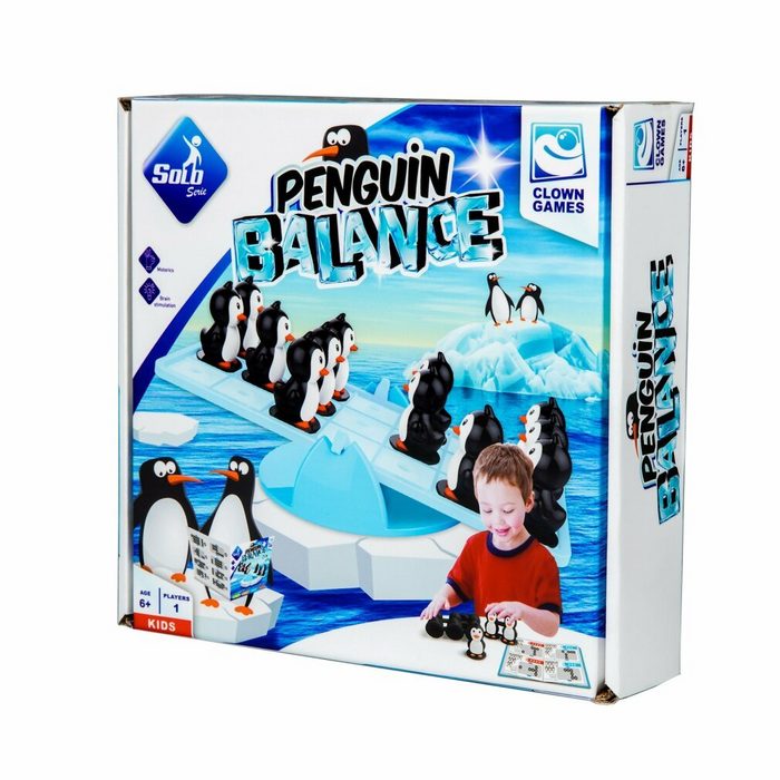 CLOWN GAMES Spiel Clown Games Pinguin Balance Game