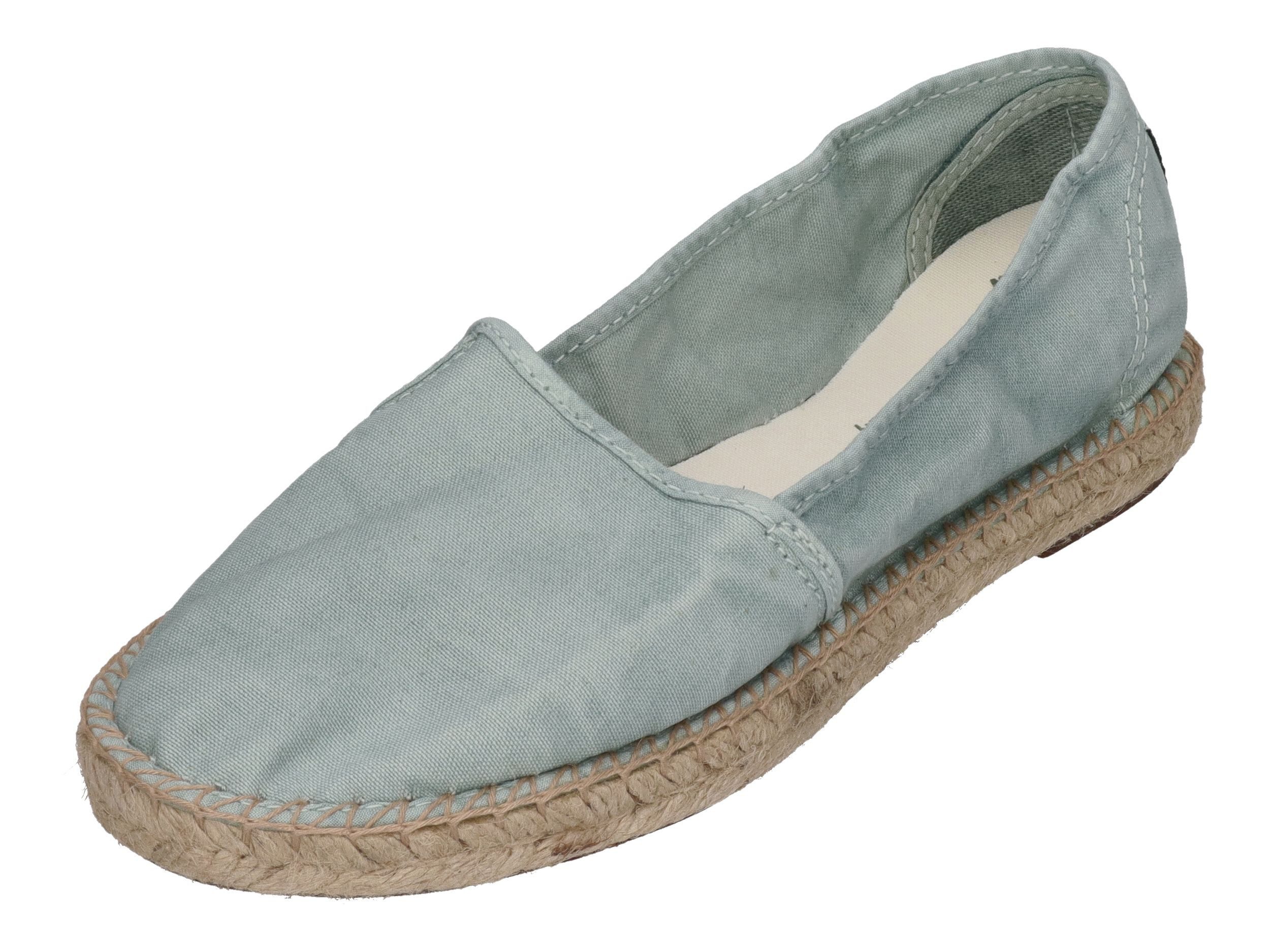 Natural World OLD MERLE 625E Espadrille aqua enz 640
