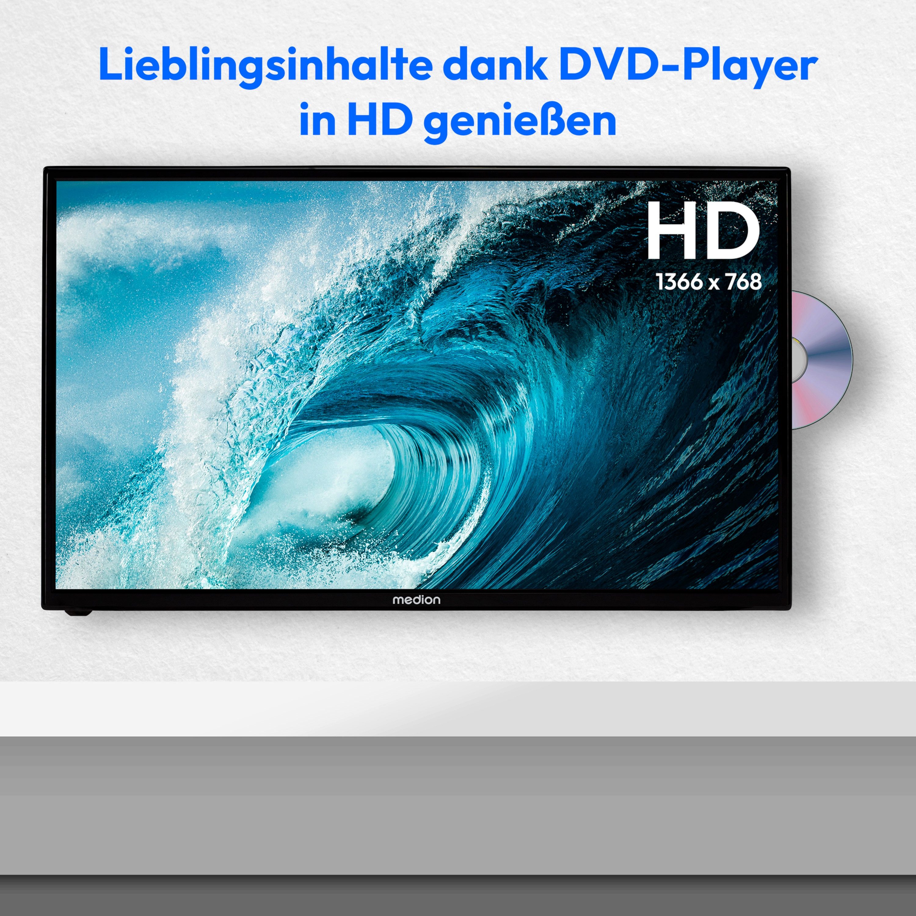 Medion® MD832001 LCD-LED Fernseher (80 cm/32 schwarz ! RABATT: 48.33%