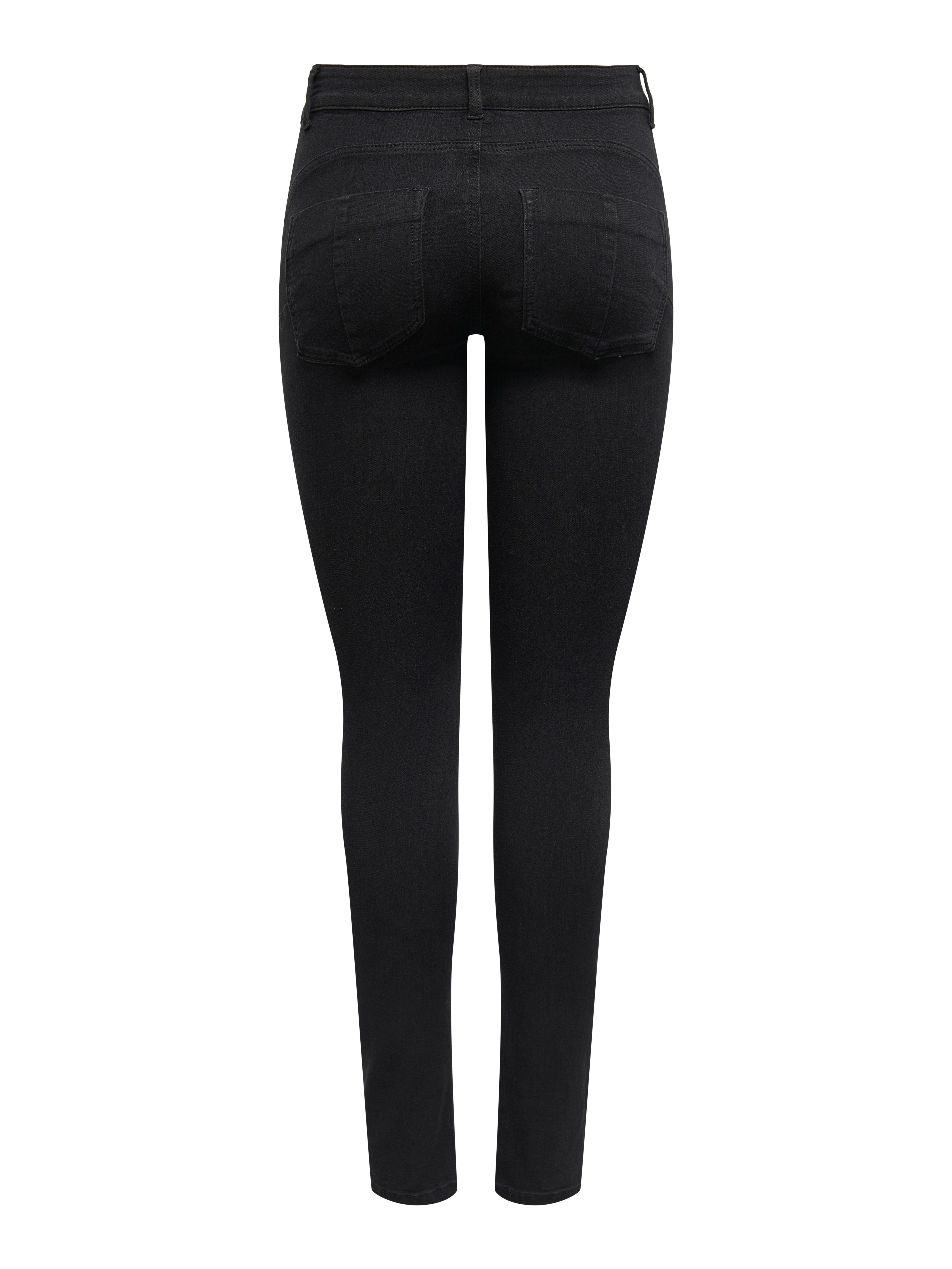 ONLY Skinny-fit-Jeans ONLRAIN HW SK VIS BUTTON PUSH UP DNM PIM günstig online kaufen