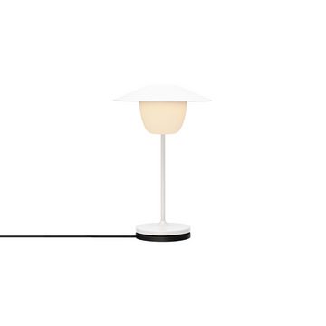 blomus LED Tischleuchte -ANI Lamp Mini- Tischlampe mit Akku für Innen und Außen 14 x 21 cm, LED fest integriert, 3 Lichtfarben, Dimmbar, Touchfunktion