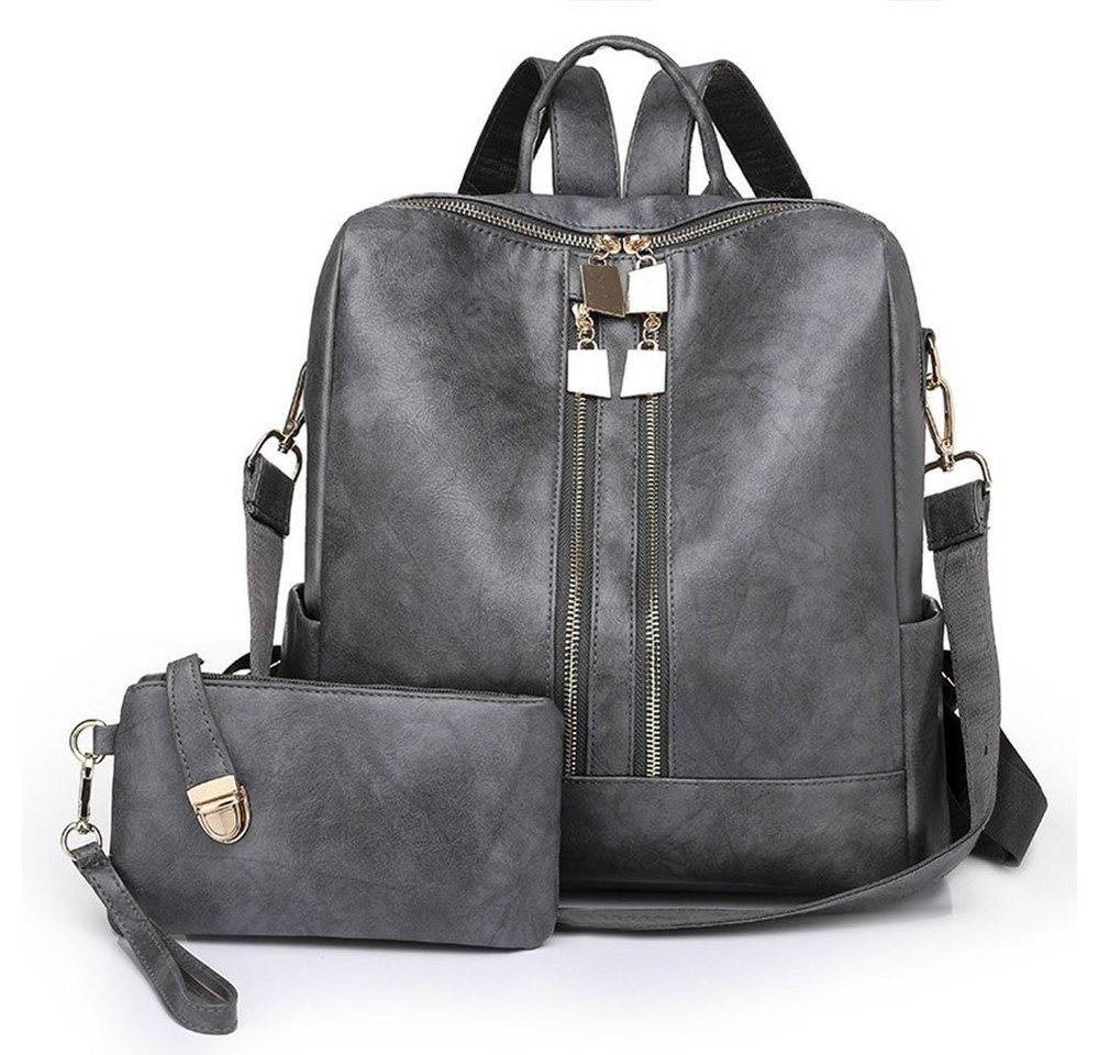 feinlux Rucksack Laptop-Rucksack (Packung, Schulrucksack, Reiserucksack), Großes Fassungsvermögen Ordentliche Aufbewahrung Robust und stylisch