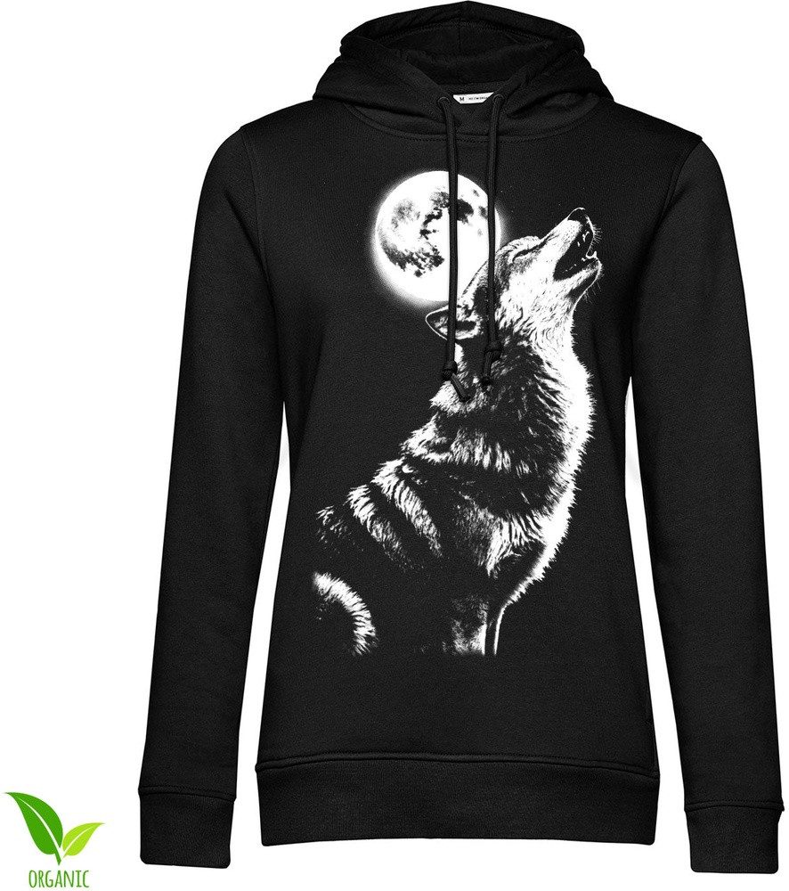 Hybris Hoodie Wolf Howl Girly Hoodie