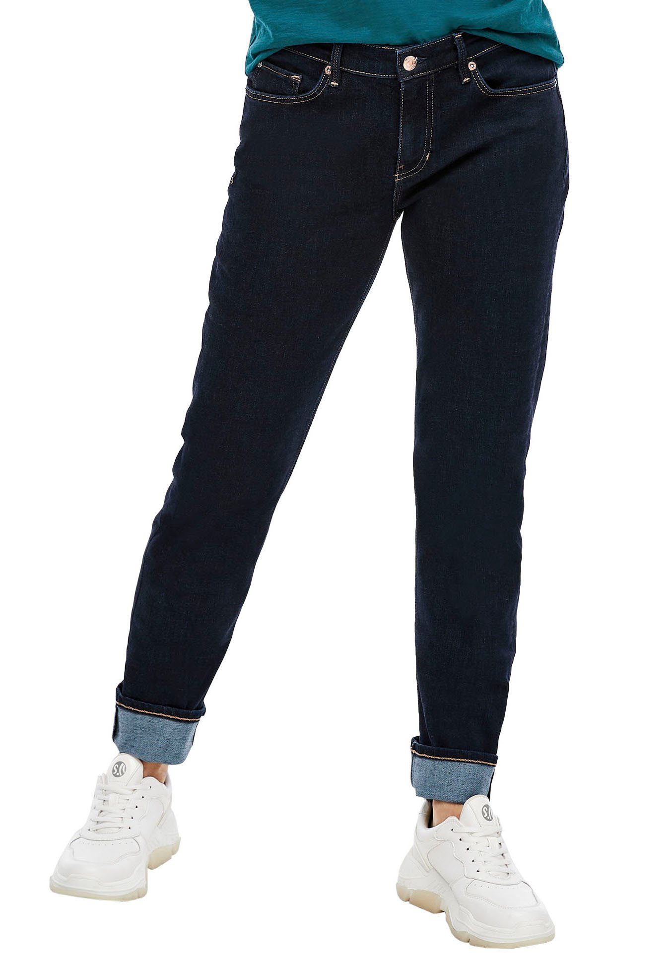 s.Oliver Regular-fit-Jeans »Karolin« straight leg, mid rise online kaufen |  OTTO