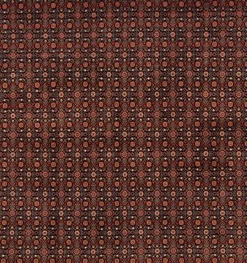 Orientteppich Perser - Täbriz quadratisch - 200 x 195 cm - dunkelblau, morgenland, quadratisch, Höhe: 10 mm, Wohnzimmer, Handgeknüpft, Einzelstück mit Zertifikat