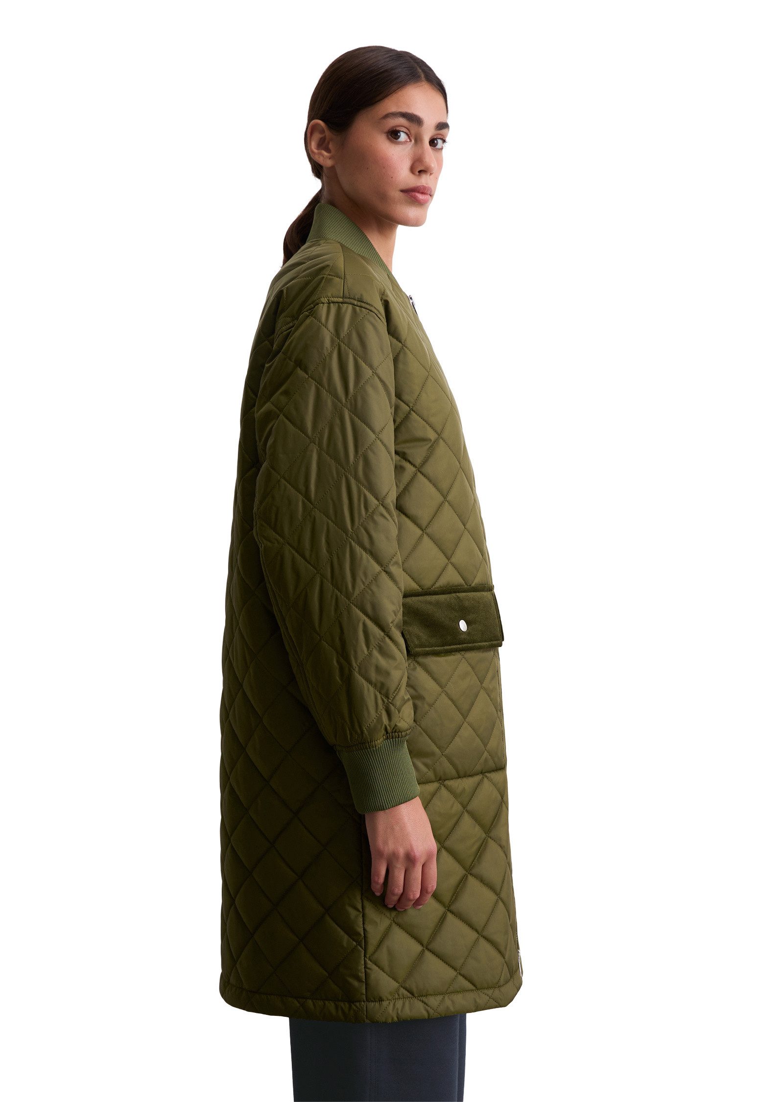 Marc O'Polo Steppmantel aus recyceltem Polyester
