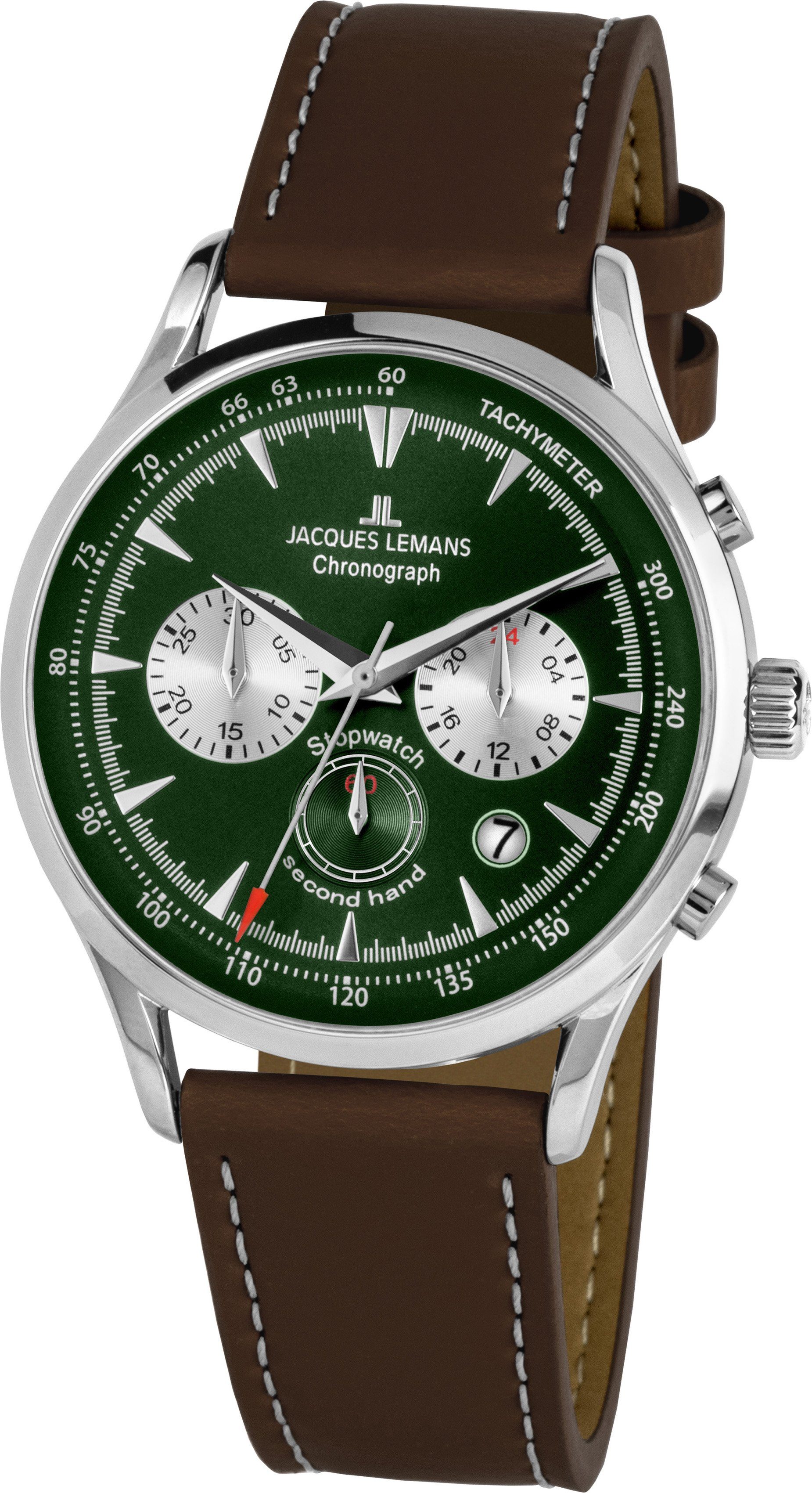 Jacques Lemans Chronograph Retro Classic, 1-2068D