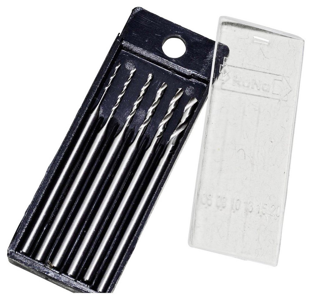 Thumbnail - RONA Metallbohrer RONA 812167 HSS Metall-Spiralbohrer-Set 6teilig 0.6 mm, 0.8 mm, 1 mm