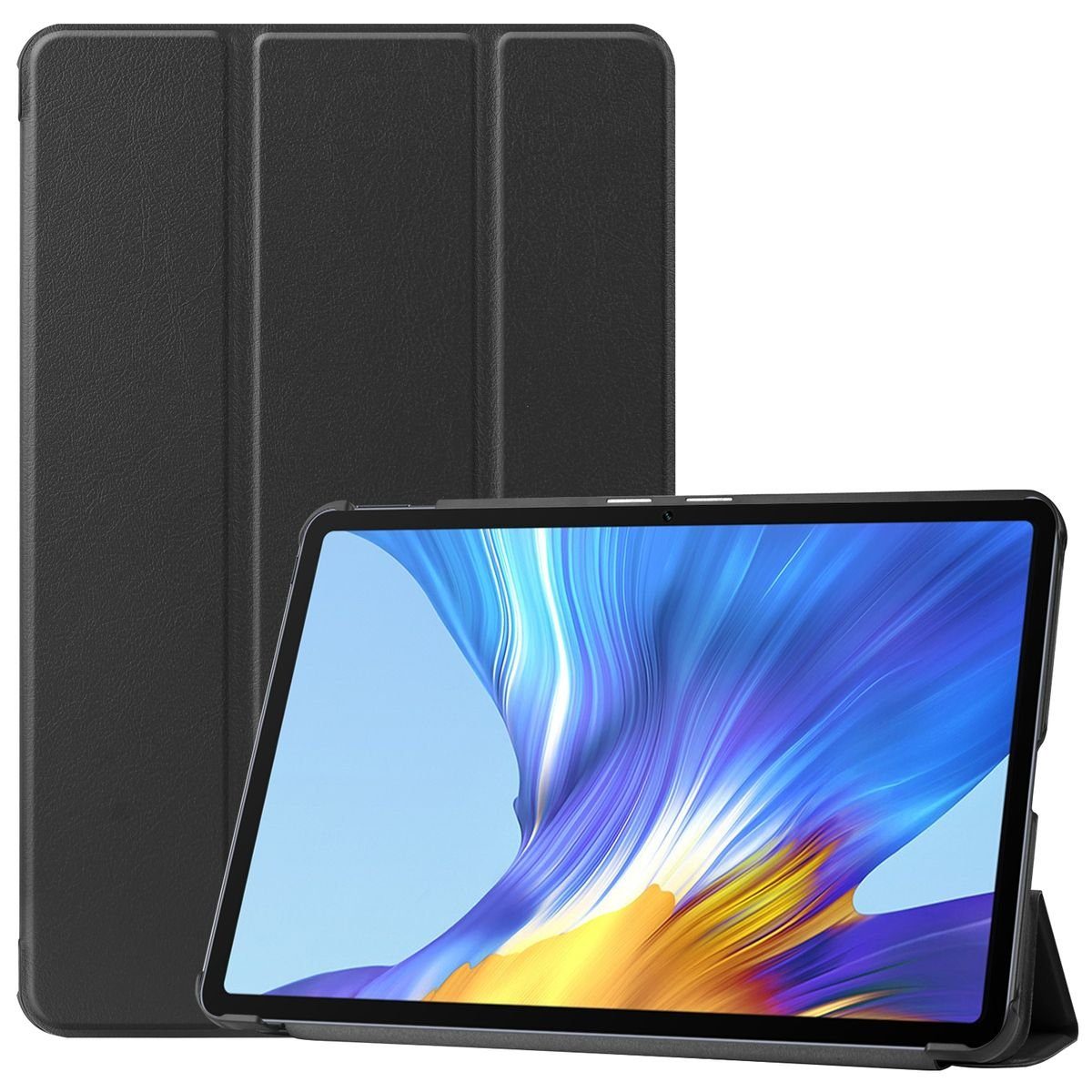 Wigento Tablet-Hülle Für Huawei MatePad T10 / T10s 2020 Tablet Tasche 3 folt Wake UP Smart Cover Etuis