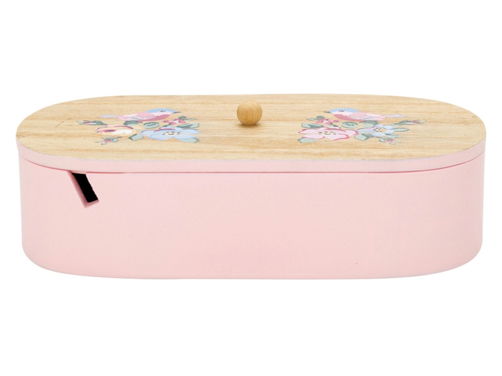 Greengate Aufbewahrungsbox Ellie Aufbewahrungsbox pale pink medium 23 cm