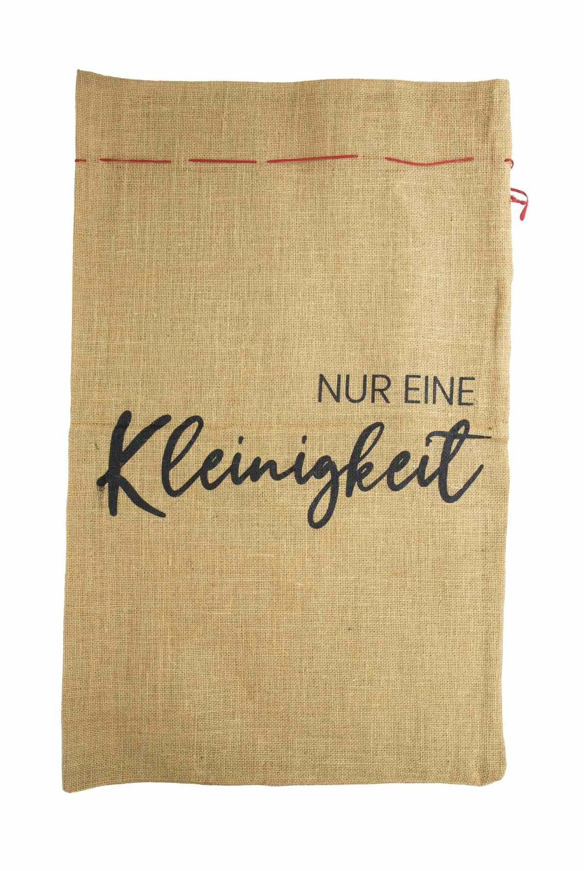 RIFFELMACHER & WEINBERGER Kostüm Jutesack 'Nur eine Kleinigkeit', 50x80 cm, natur