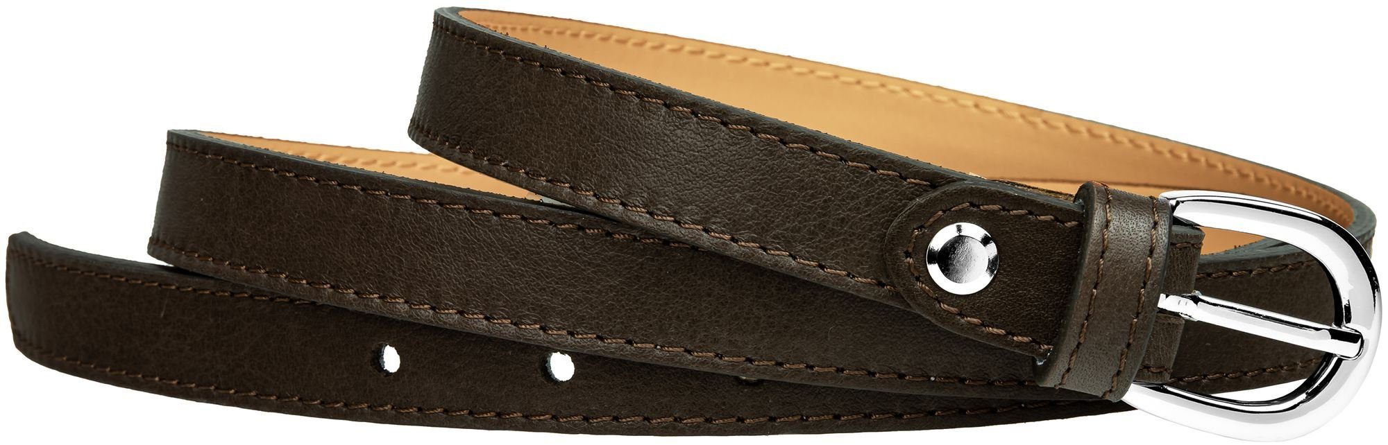 Caspar Taillengürtel GU273 aus echtem Leder günstig online kaufen