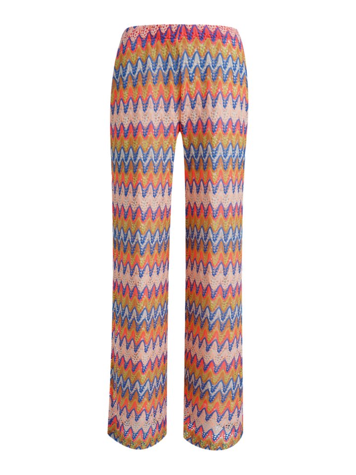 Smith & Soul Stoffhose bunt,Casual,Polyester,Allover-Print,Straight Leg,Mittel