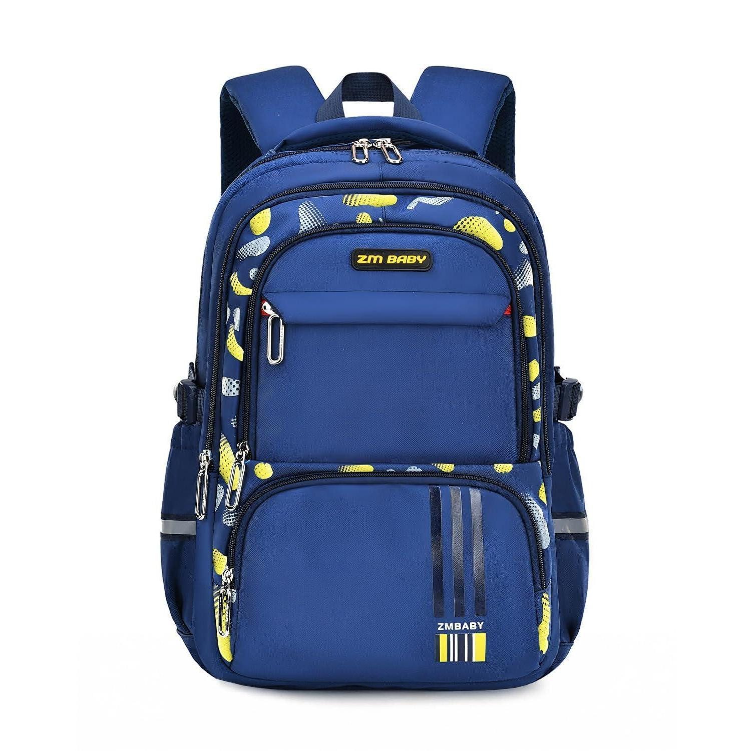 LuxusKollektion Schulrucksack Schulrucksack Jungen Teenager Blau-Gelb