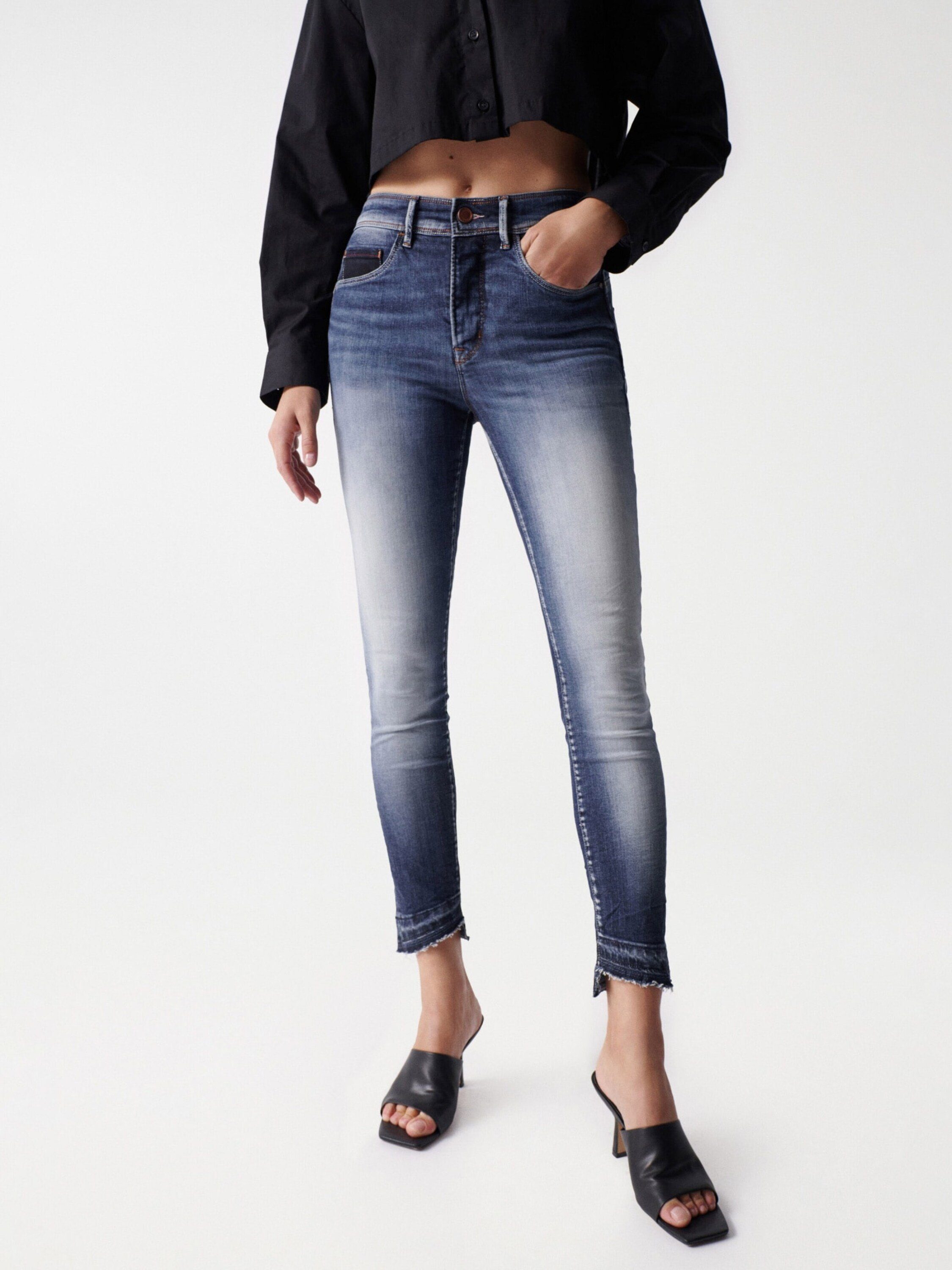Salsa Jeans Skinny-fit-Jeans Faith (1-tlg) Plain/ohne Details