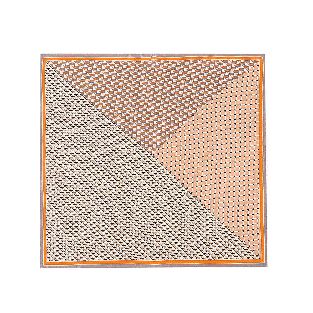 Vivi Idee Seidentuch 100% Maulbeerseide Halstuch Damen, Quadratisches 53x53 günstig online kaufen