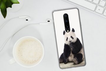 MuchoWow Handyhülle Panda - Tiere - Jungen - Mädchen - Pandabär, Phone Case, Handyhülle OnePlus 7 Pro, Silikon, Schutzhülle