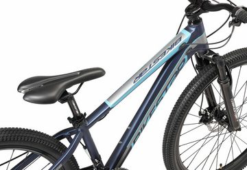 Bikestar Mountainbike, 21 Gang Shimano RD-TY300 Schaltwerk, Kettenschaltung, für Damen und Herren, Kettenschaltung