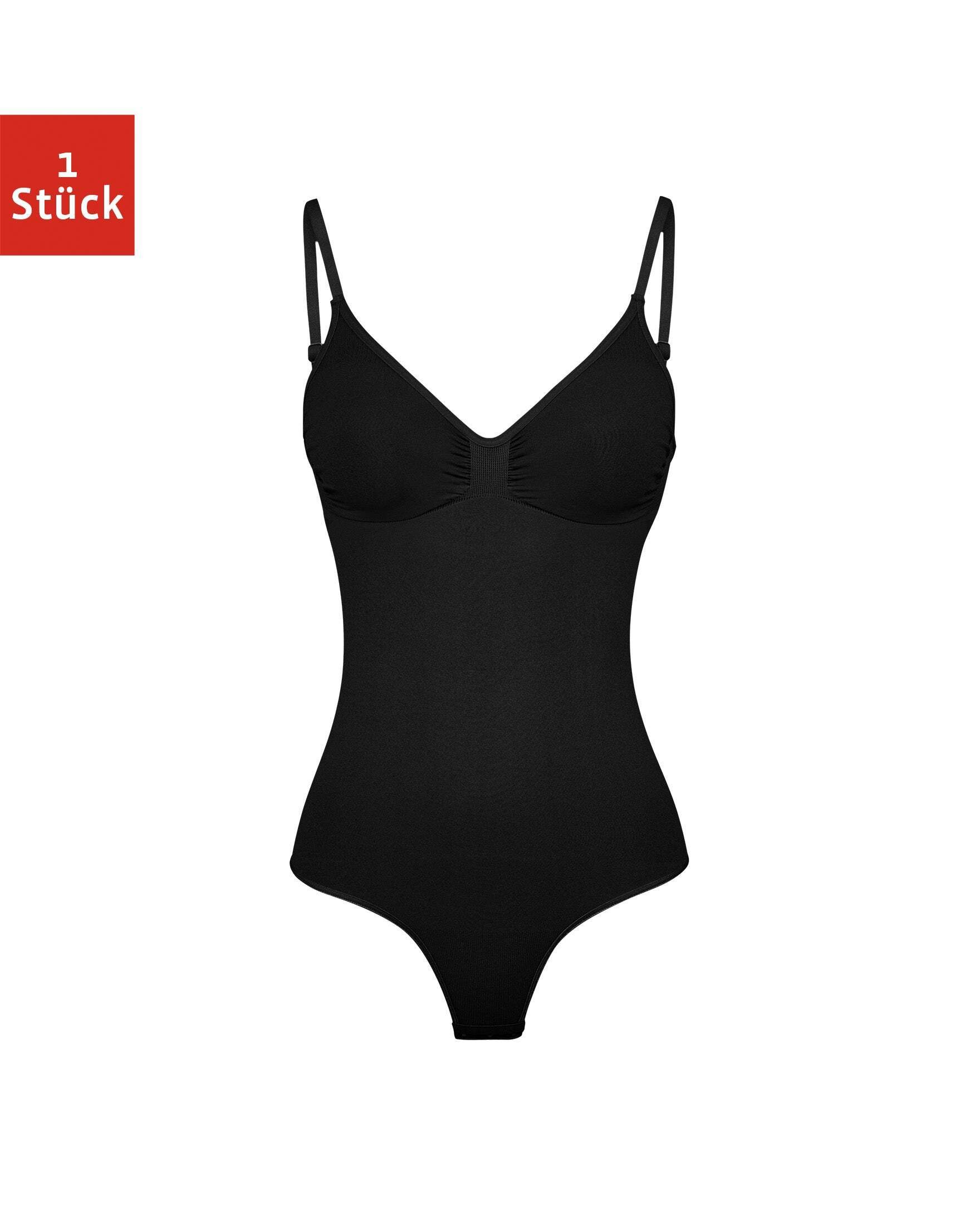 SNOCKS Shaping-Body Bauchweg-Body Shapewear (1-tlg) figurformend mit starkem Shape-Effekt