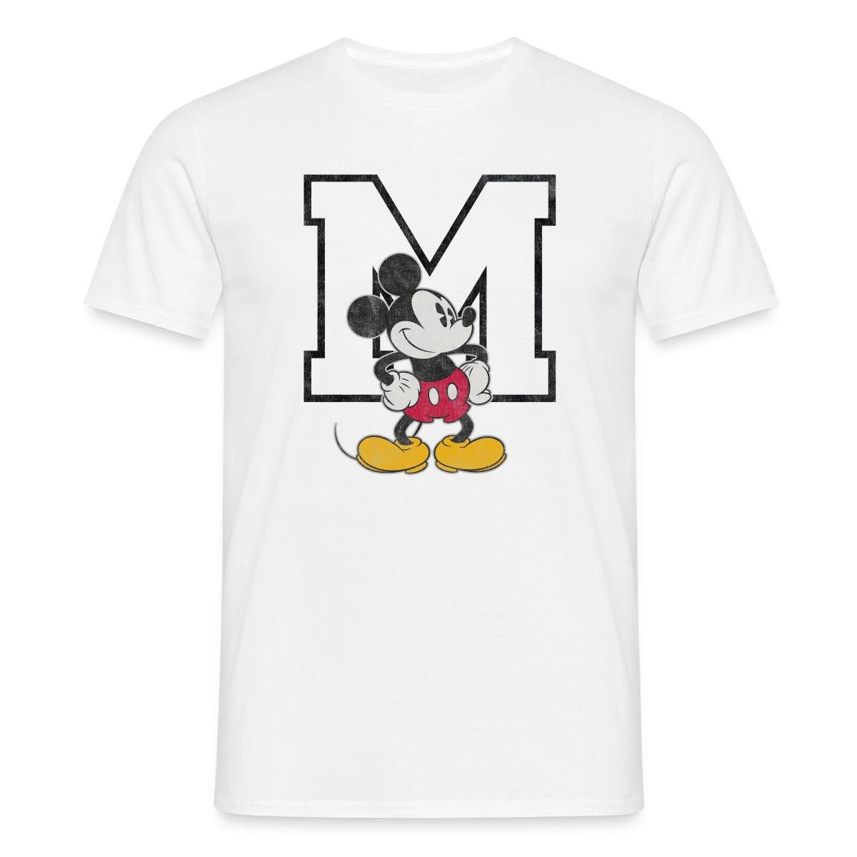 T-Shirt Mickey & Minnie Klassisch Mit M Männer T-Shirt
