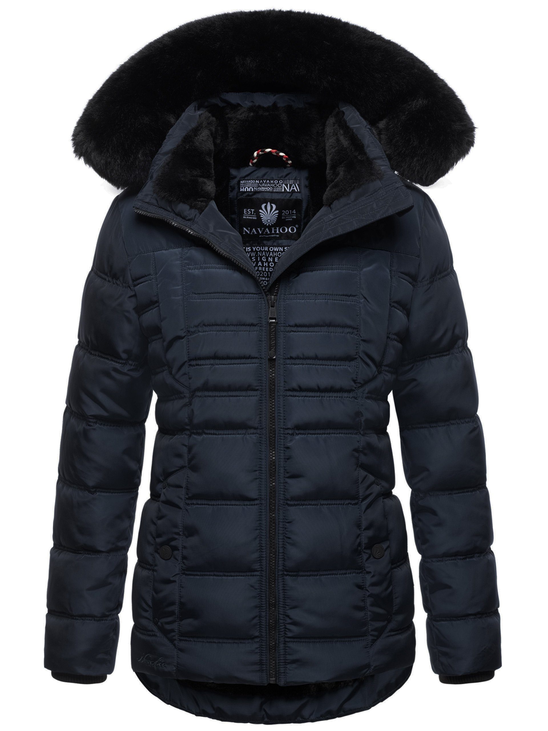 Navahoo Winterjacke Lissandra mit hochwertigem Steppdesign