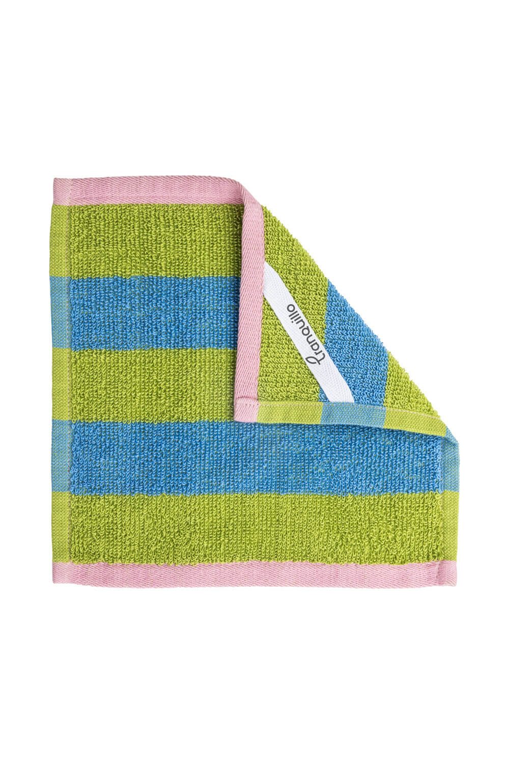 Tranquillo Spültuch Frottee-Abwaschtuch ZESTLINE 22x22 cm saugfähig, schonendes Material, aus 100 % GOTS-zertifizierter Biobaumwolle, streifenfreie Oberflächen – Bild 2 von 5