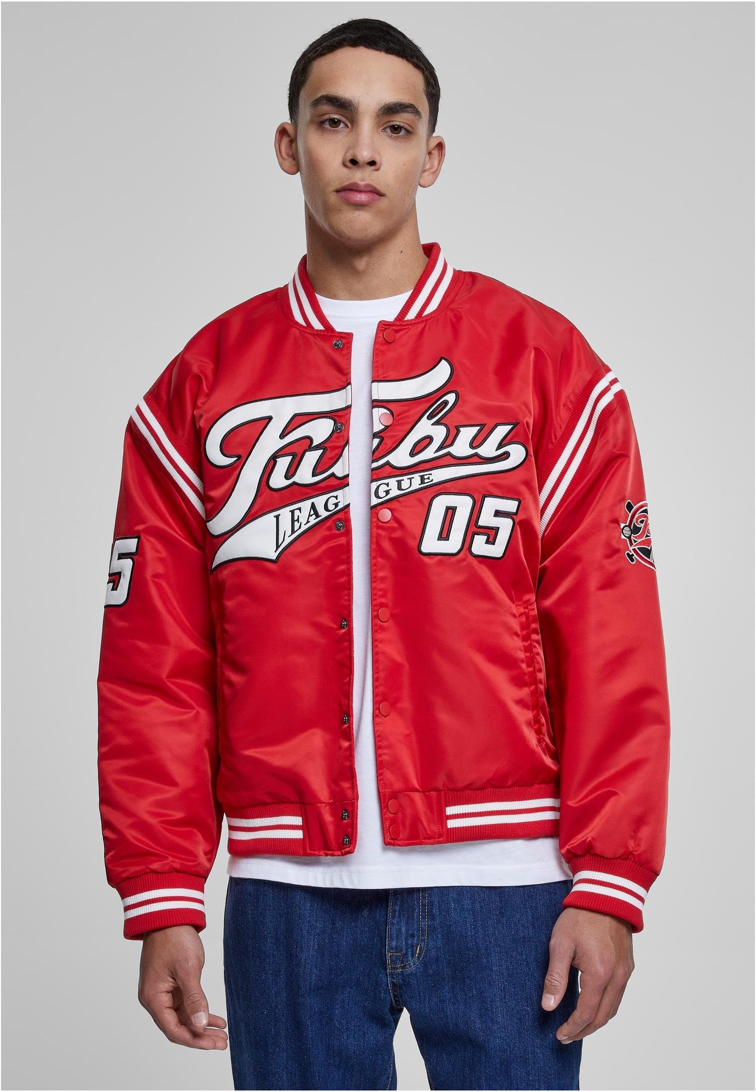 Fubu Outdoorjacke Herren FM231-016-3 FUBU Varsity Shiny College Jacket (1-St)