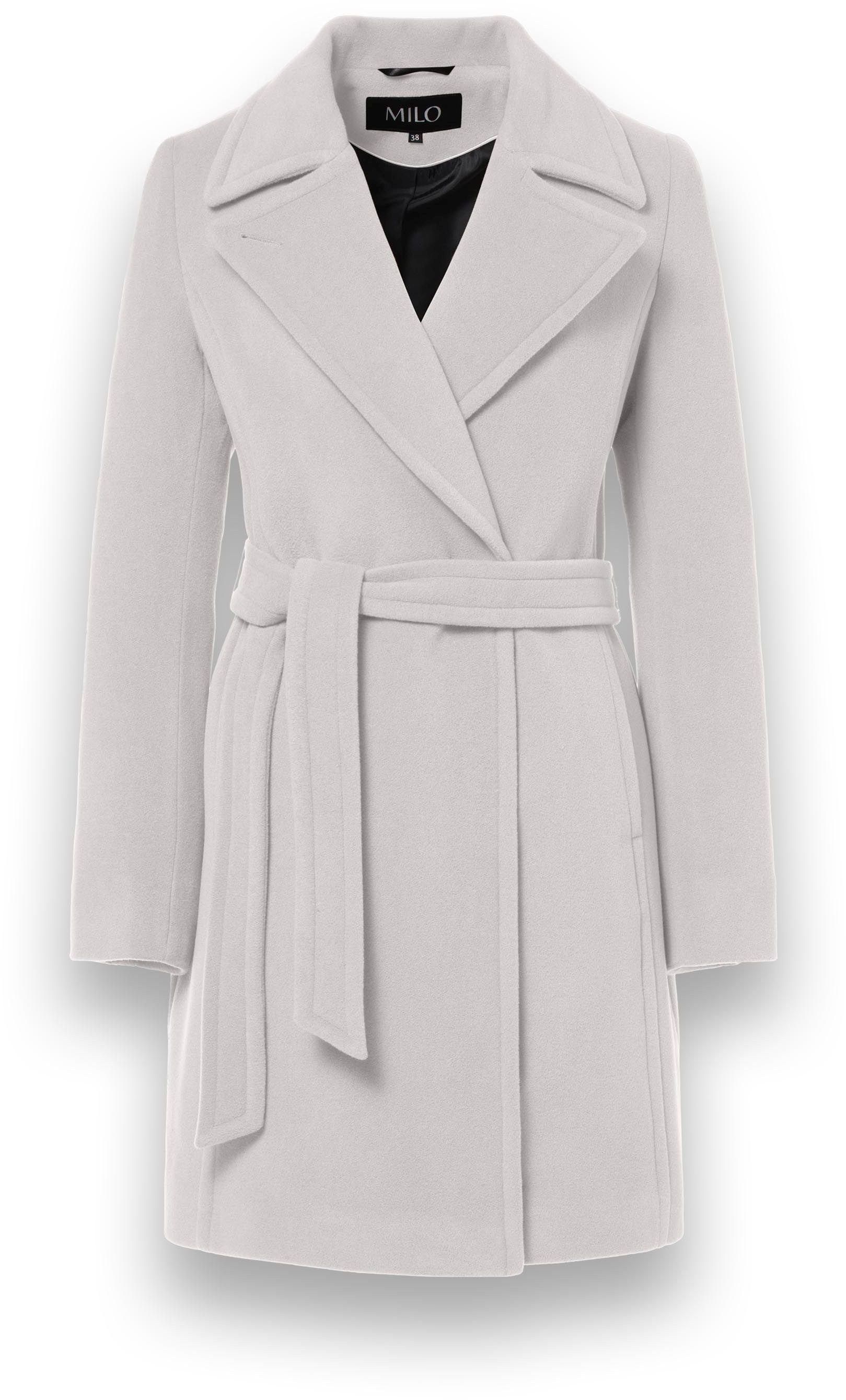 Milo Wintermantel Wanya (Wollmischung) stonegrau Damen