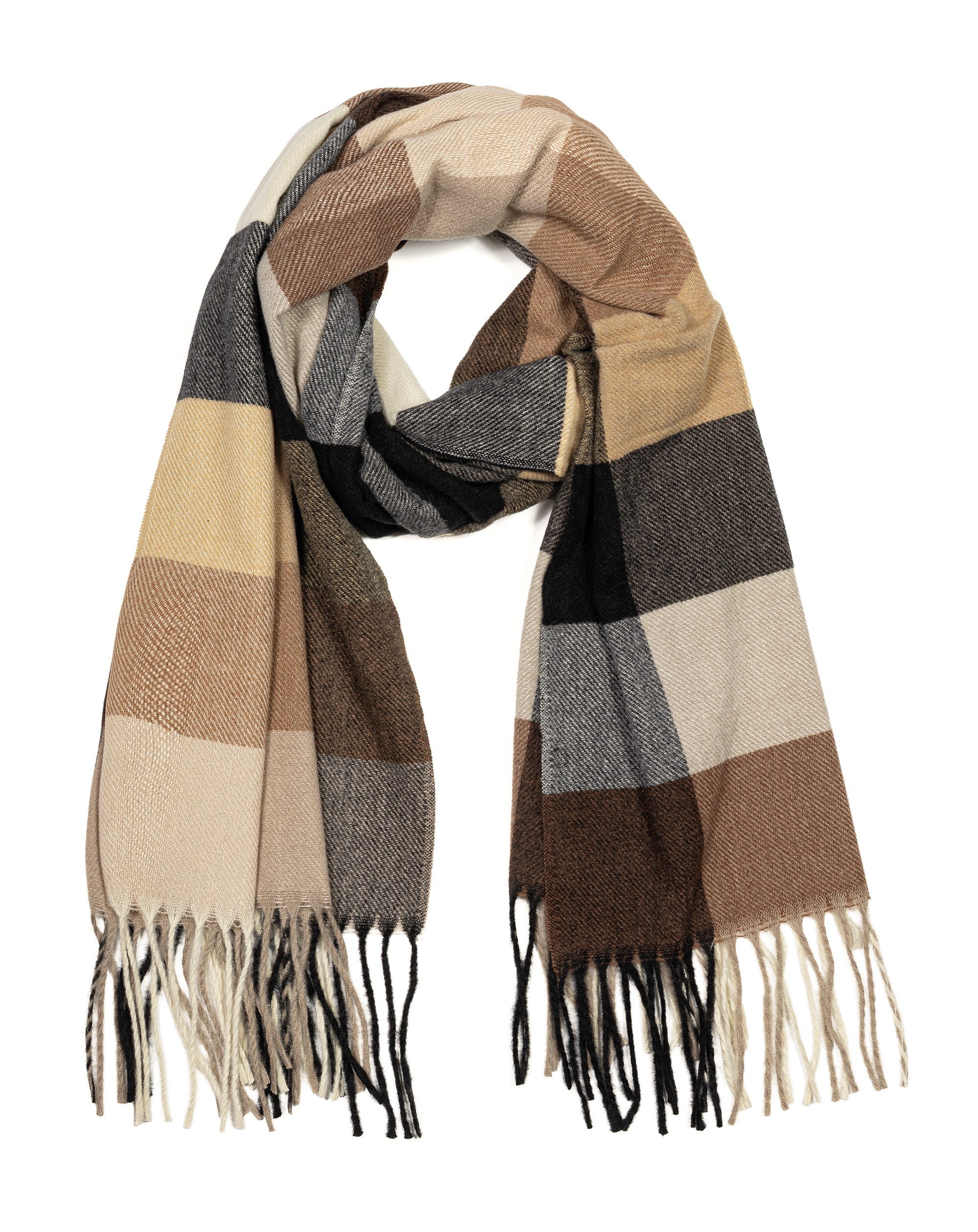 Cassandra Accessoires Schal Winterschal "Karo", wunderbar günstig online kaufen