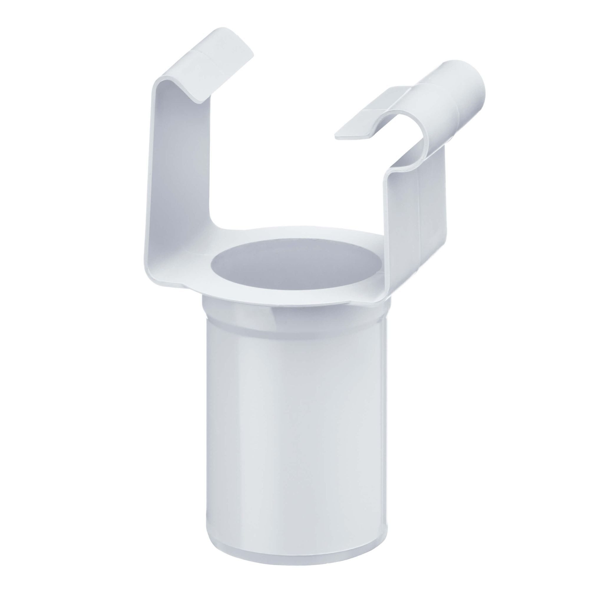 INEFA Dachrinne Ablaufstutzen kastenförmig, DN 50 / NW 68, aus Kunststoff, Einhängestutzen, Dachrinnenzubehör, Dachentwässerung