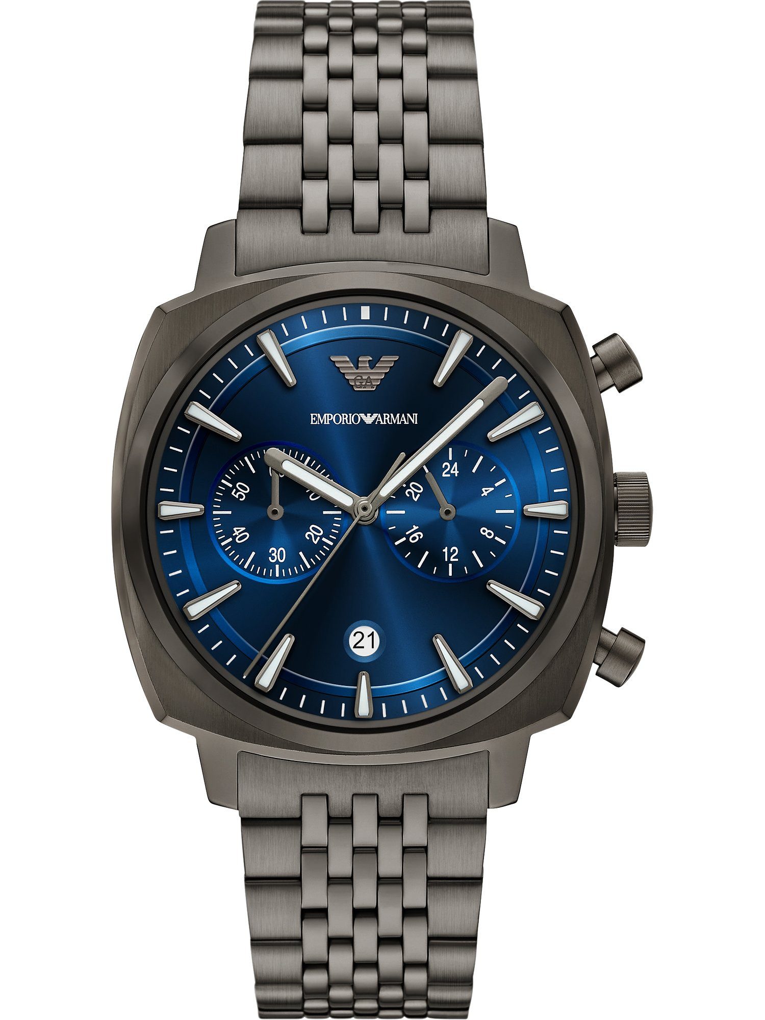 Emporio Armani Chronograph Emporio Armani Herren-Uhren Analog Quarz