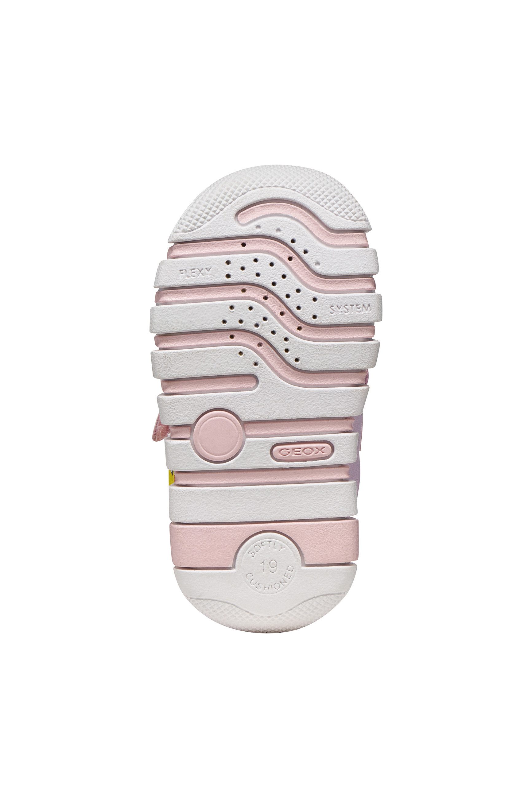 Geox B IUPIDOO GIRL Klettschuh Halbschuh, Sneaker mit Tweety Motiv, Größenschablone zum Download