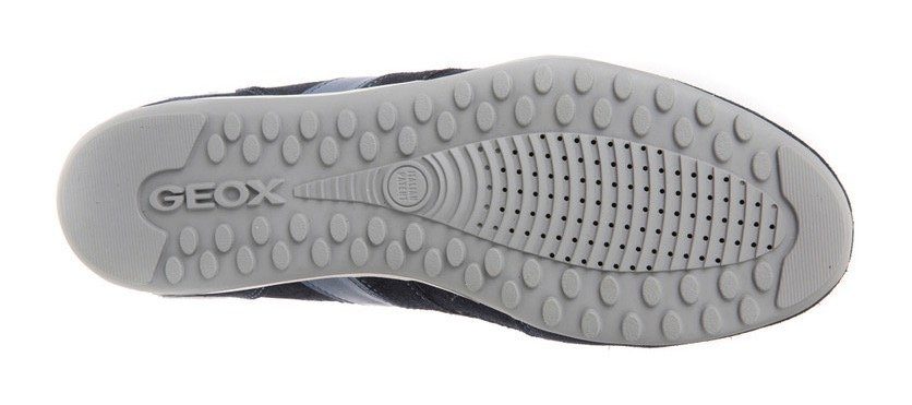 Geox U WELLS A Sneaker Freizeitschuh, Schnürschuh mit Logoverzierung